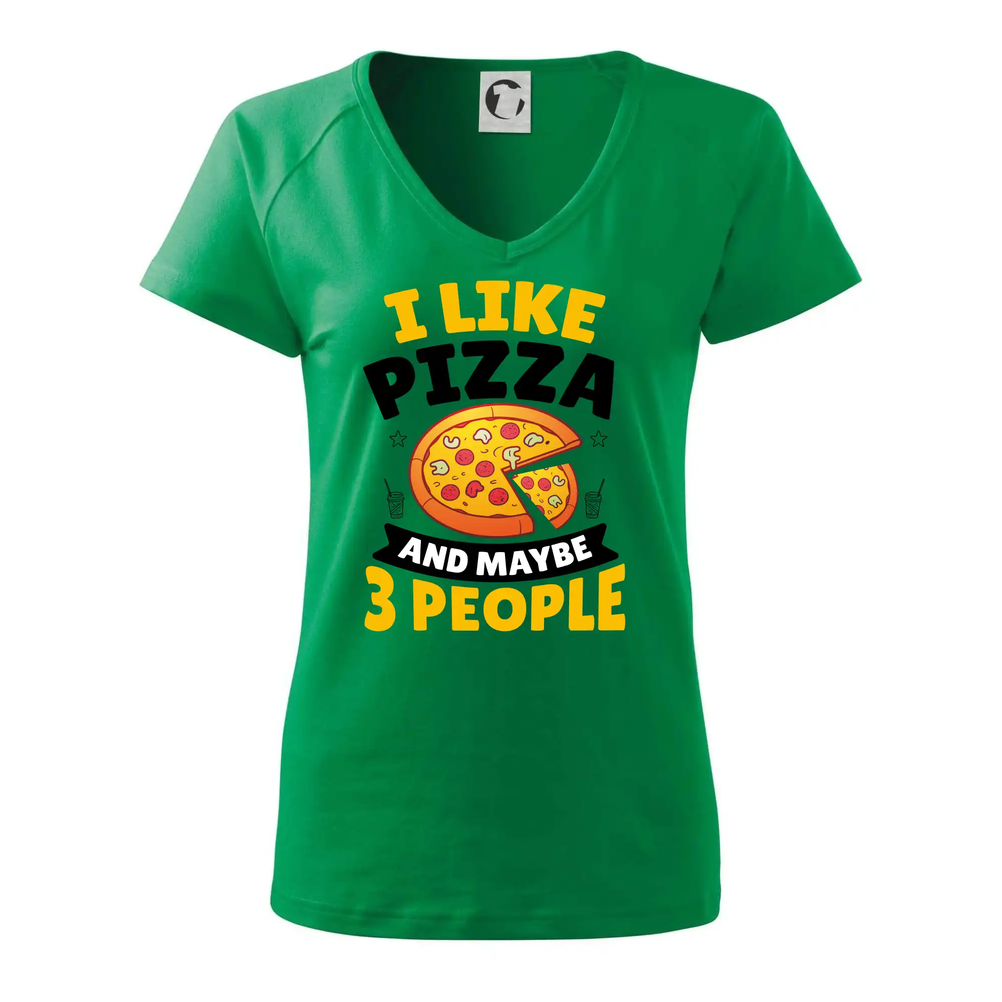 I like pizza and maybe 3 people