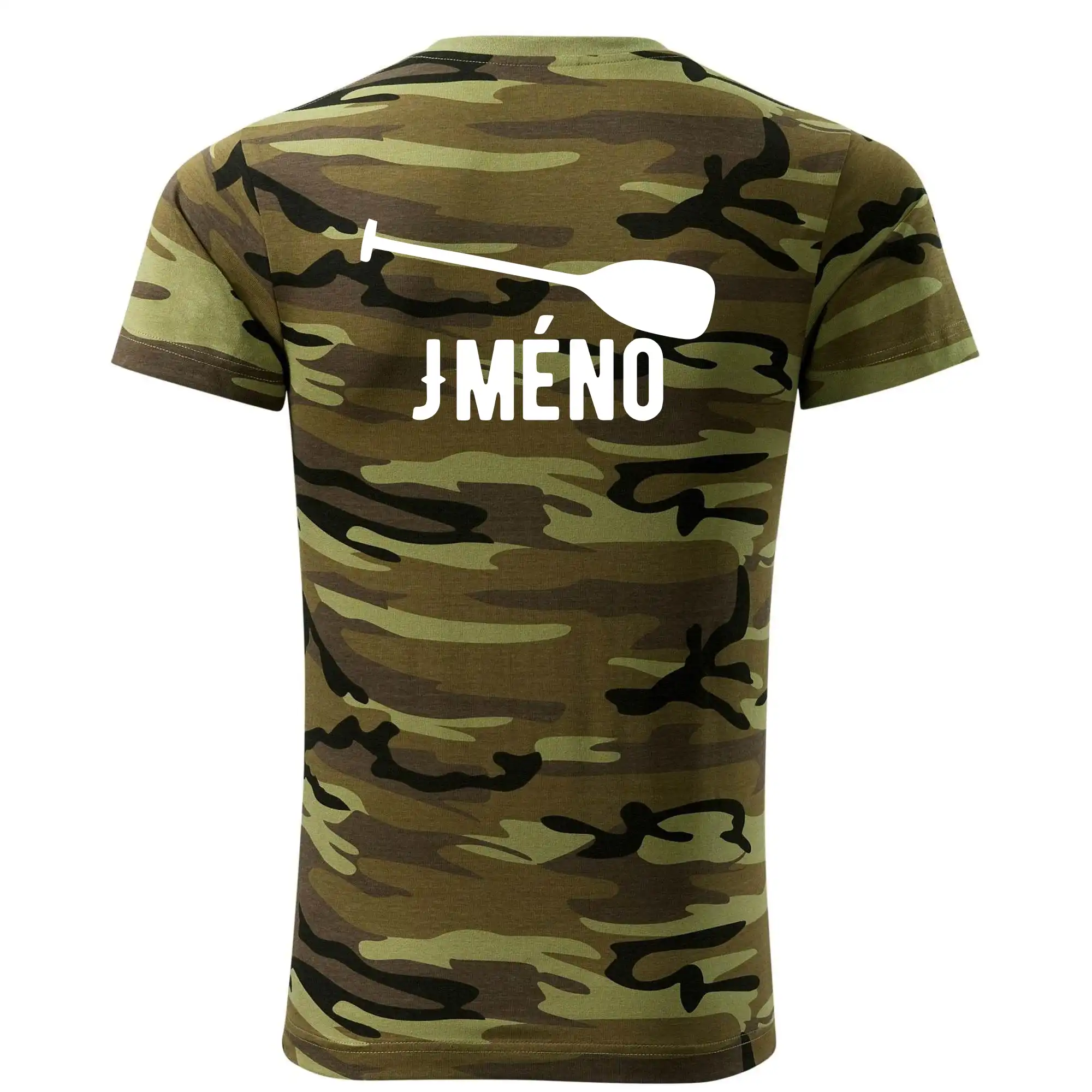 Za všechno může háček - vlastní jméno na zádech