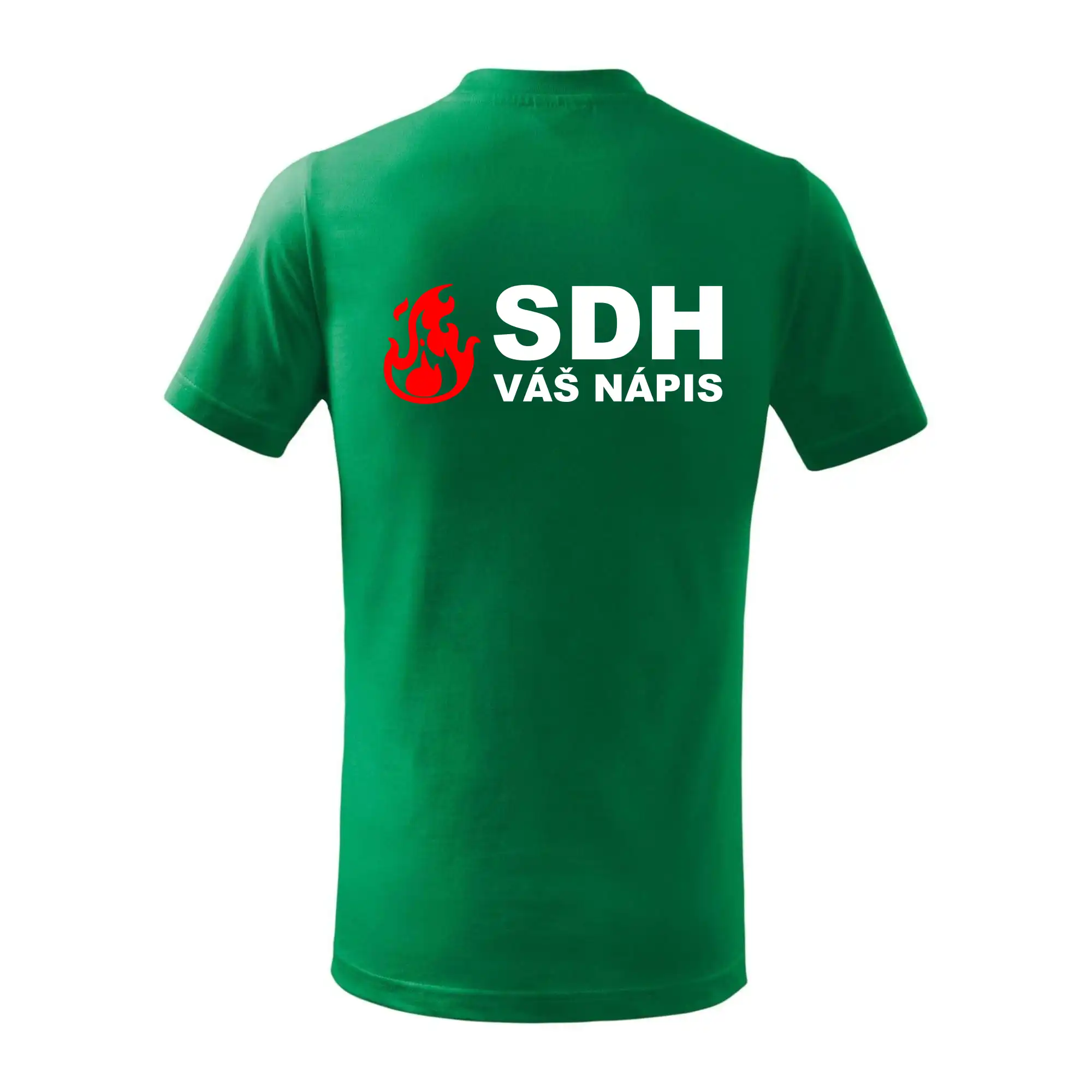 SDH nápis (oheň, firesport, název sboru - vlastní nápis)