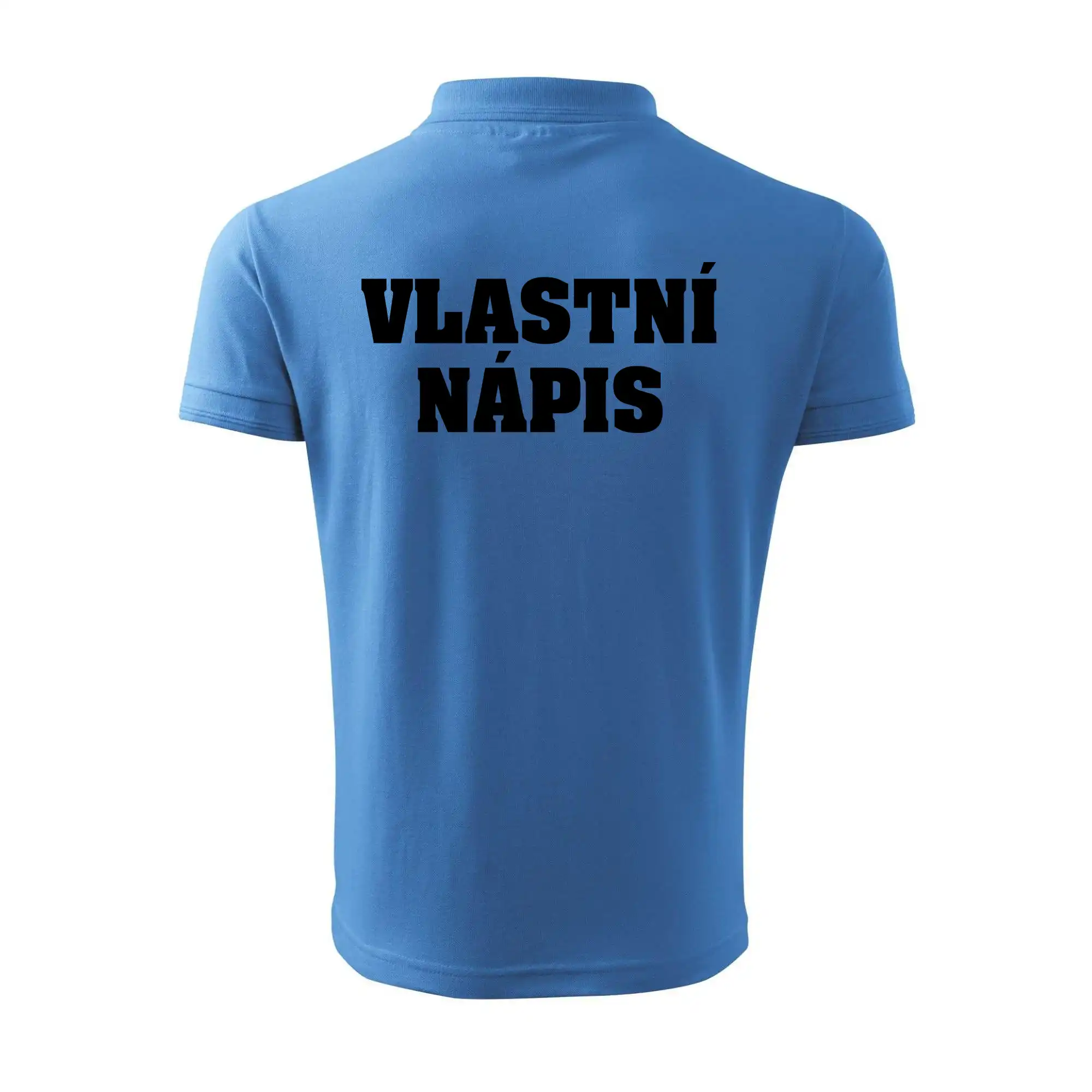 Hvězda života - vlastní nápis vpředu a vzadu