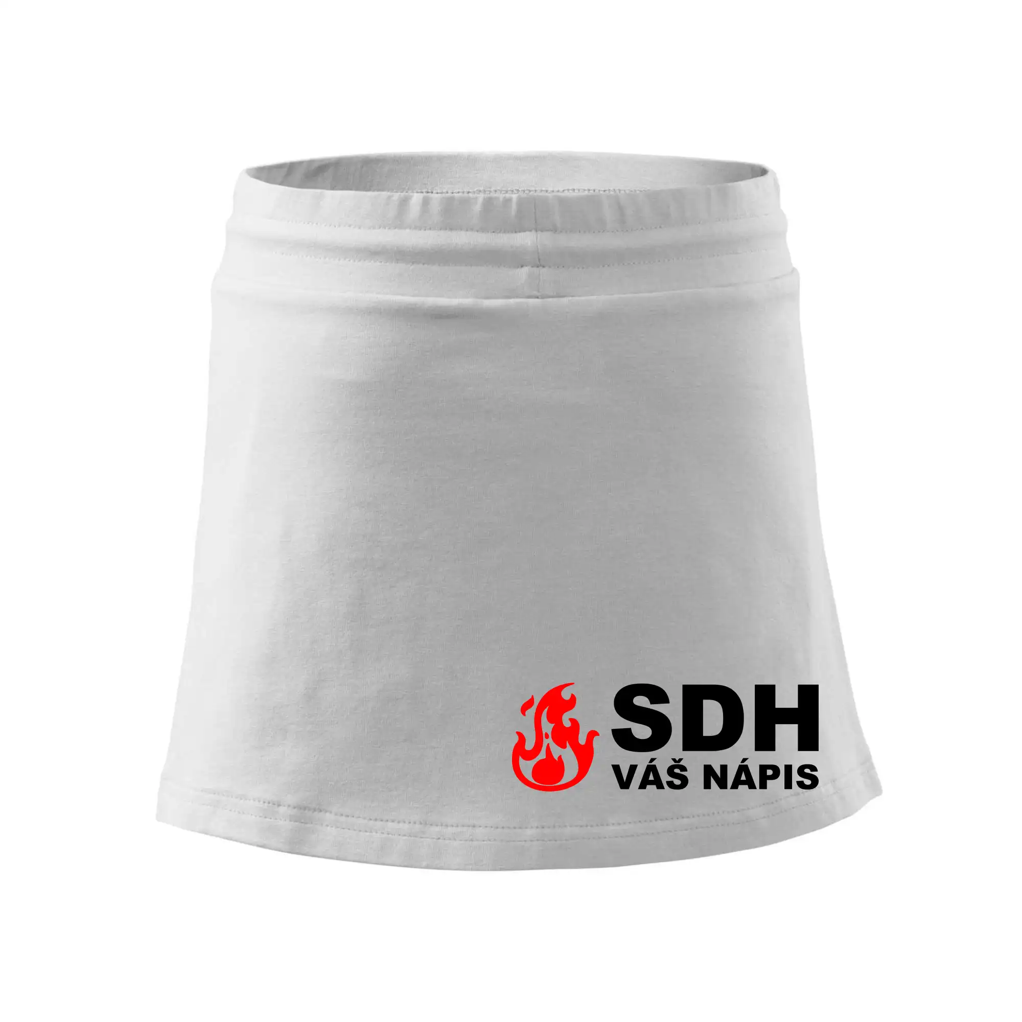 SDH nápis (oheň, firesport, název sboru - vlastní nápis)