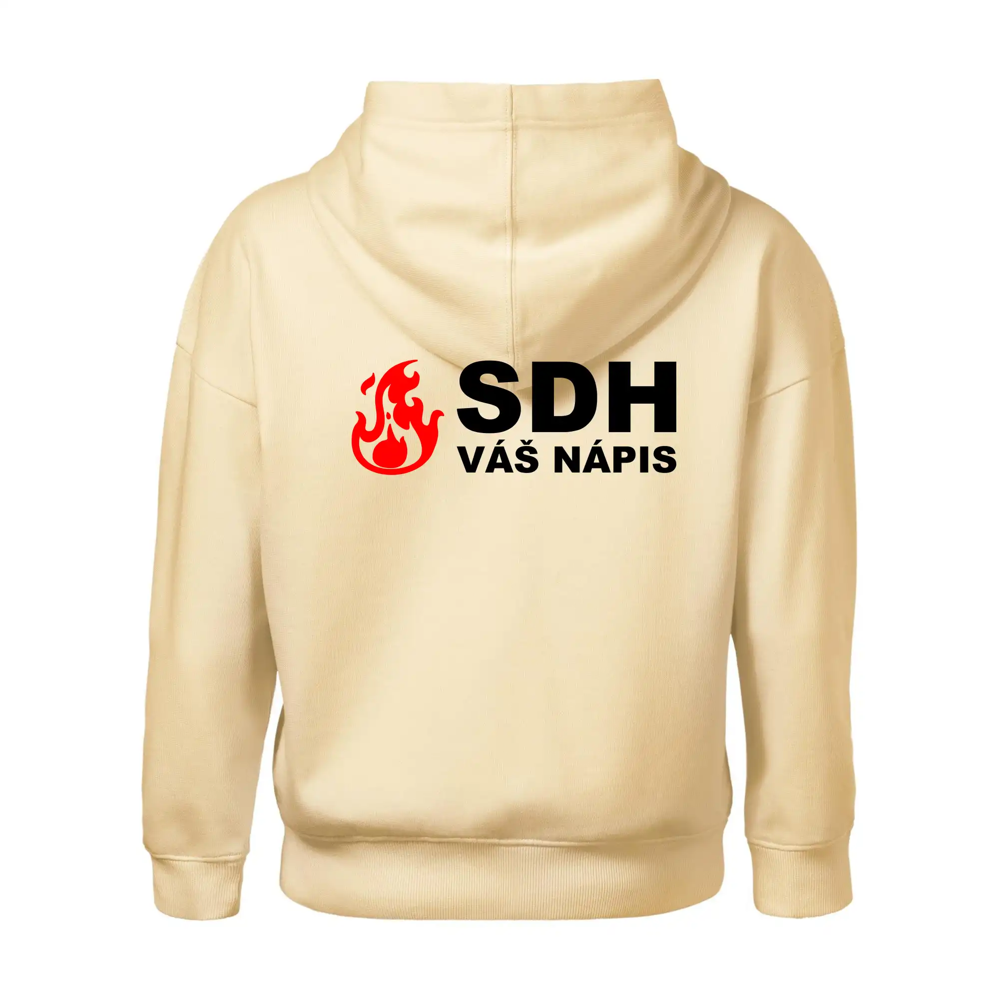 SDH nápis (oheň, firesport, název sboru - vlastní nápis)