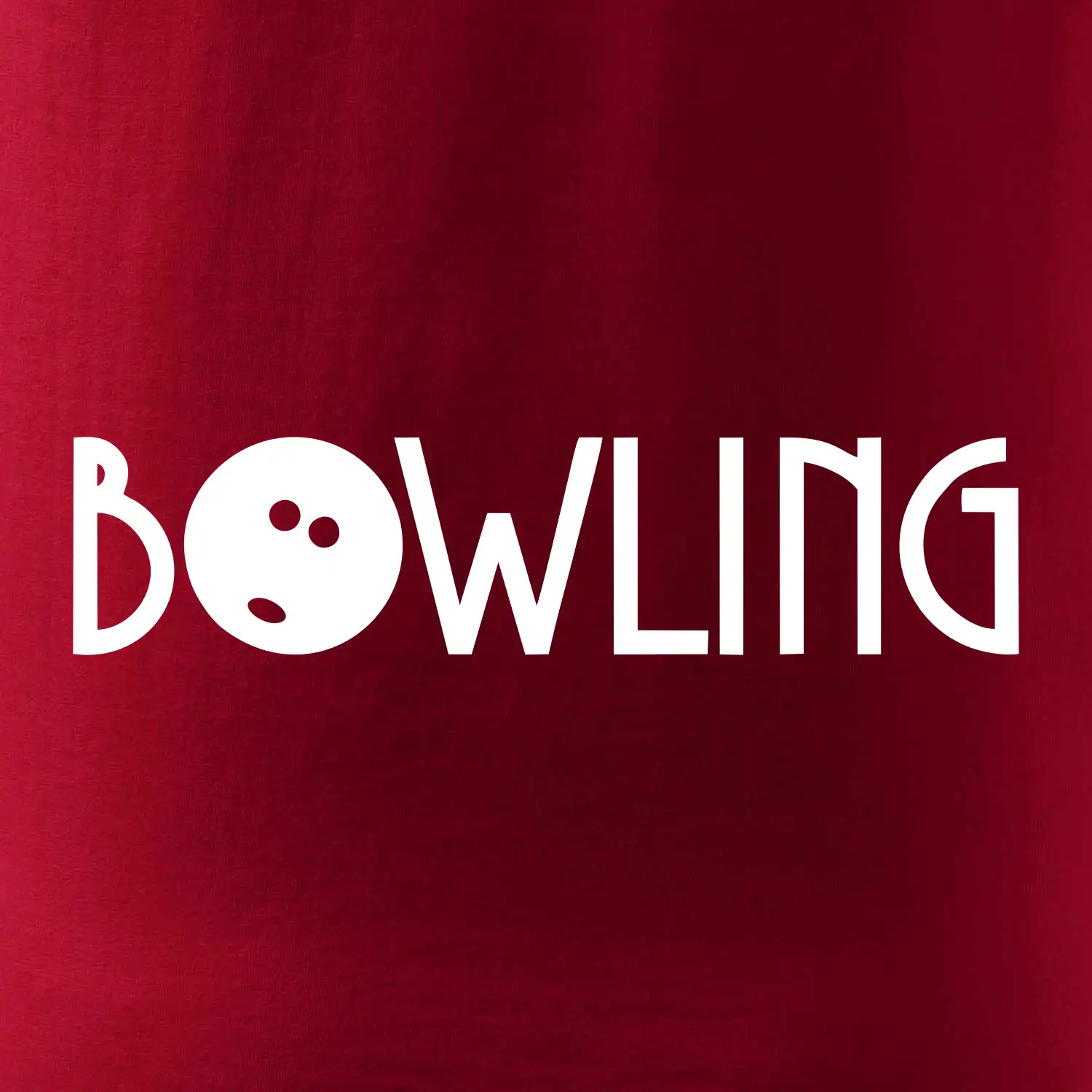 Bowling nápis