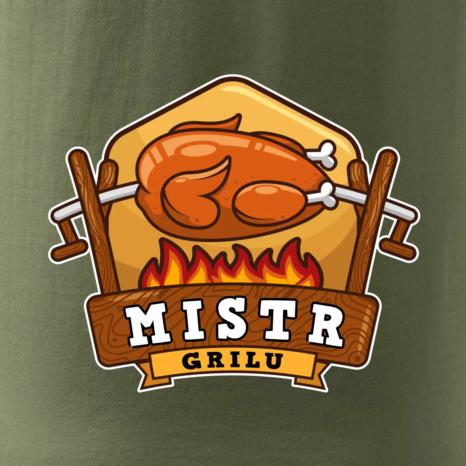 Mistr grilu kuře