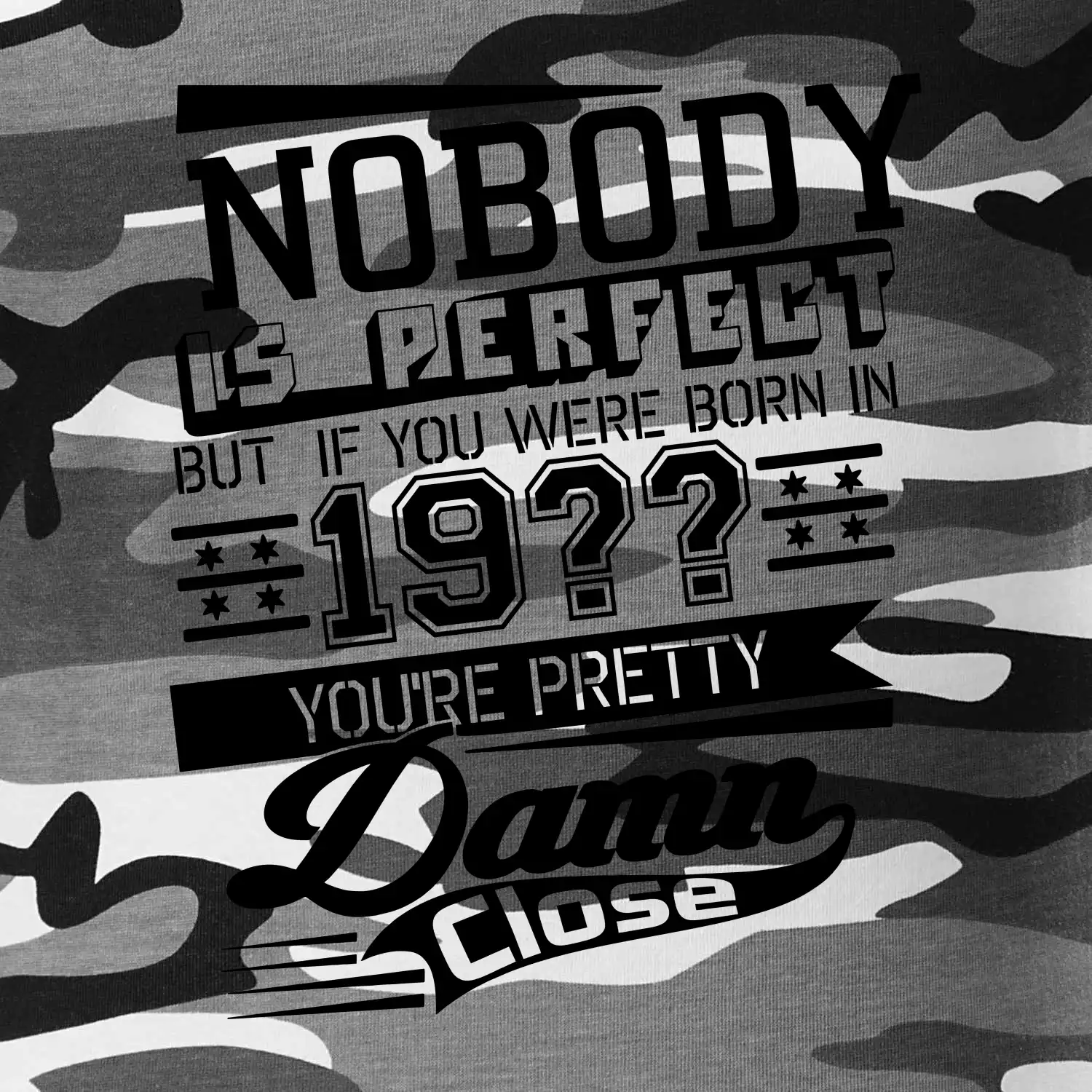 Nobody is perfect - Vlastní ročník