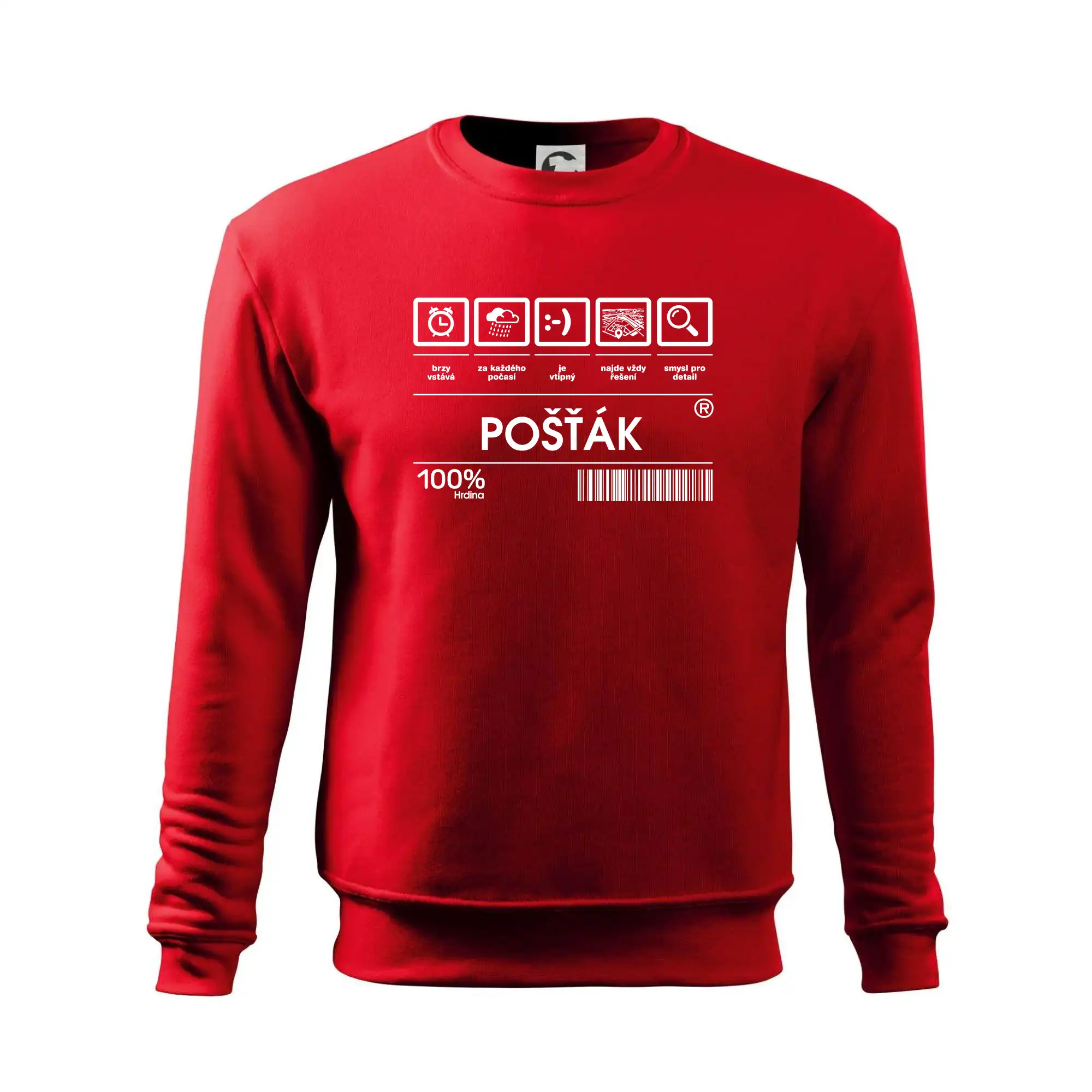 Čárový kód pošťák