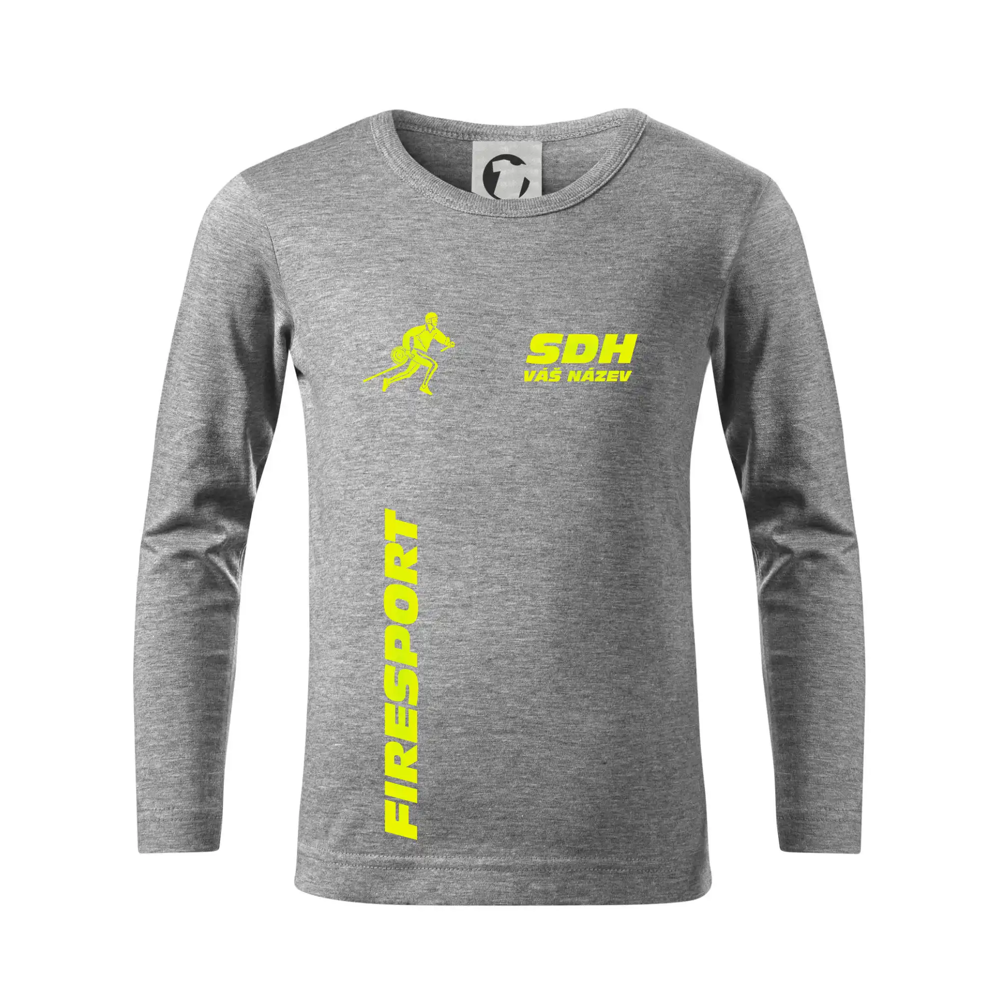 Hasičský sport SDH + váš název FLUO