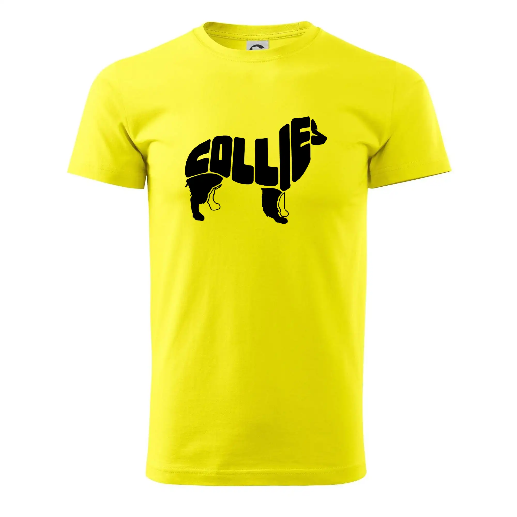 Border kolie písmo v těle