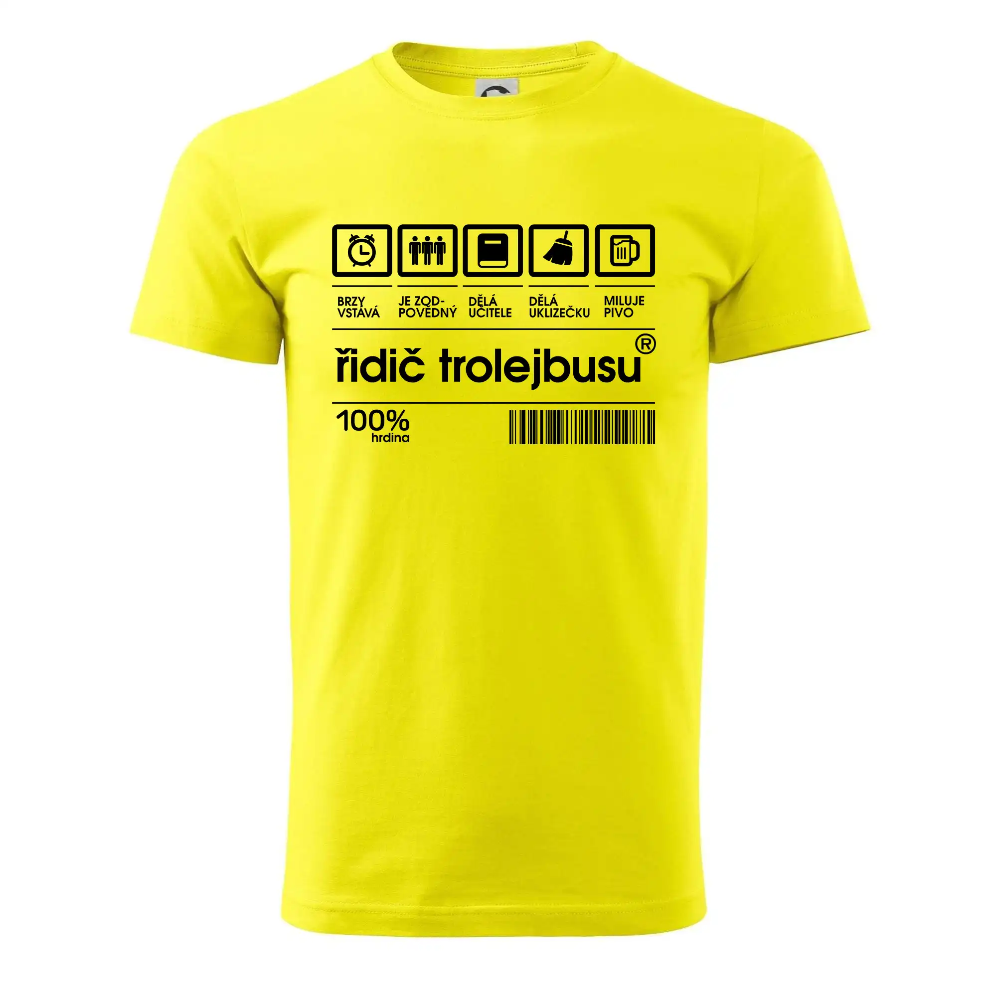 Čárový kód -  Řidič trolejbusu