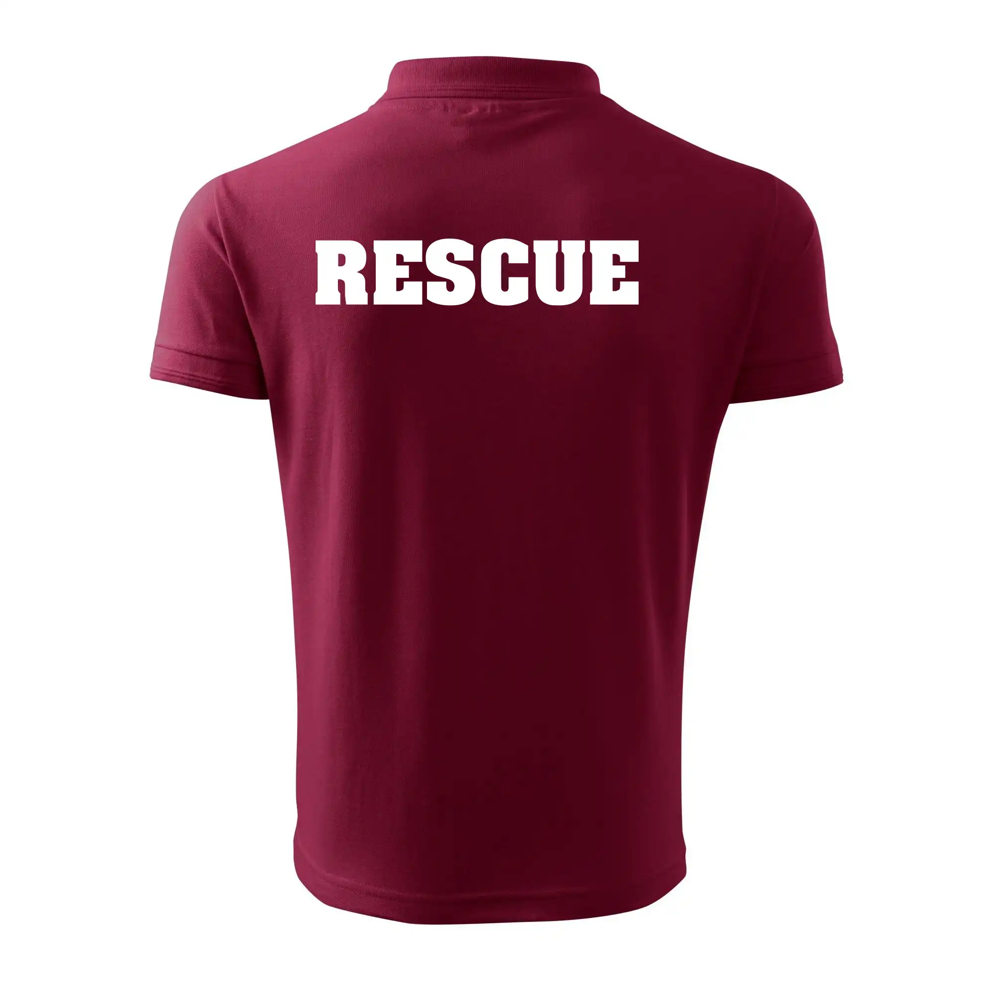 Rescue - Hvězda na prsu +  nápis na zádech