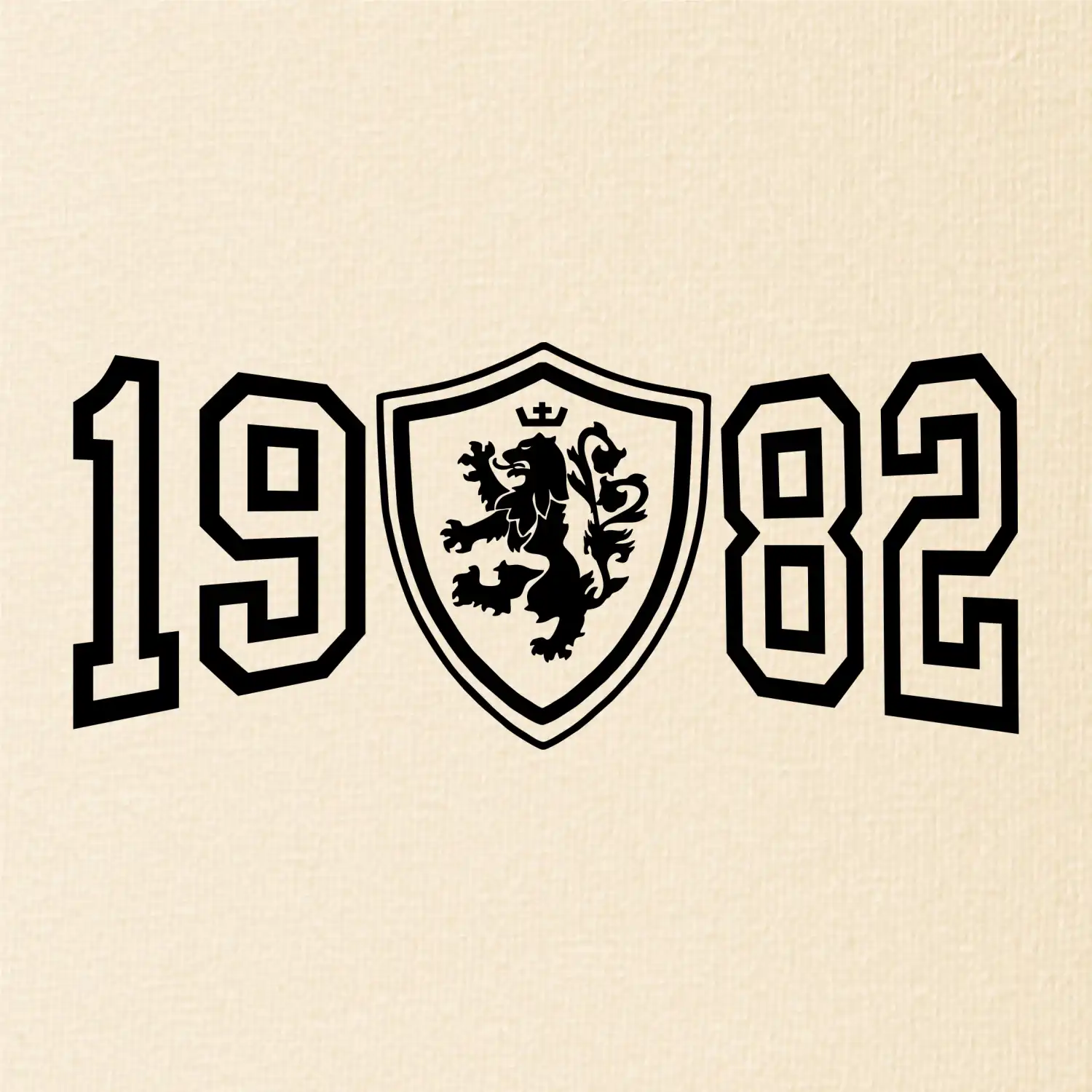 Narozeninový motiv - znak - 1982