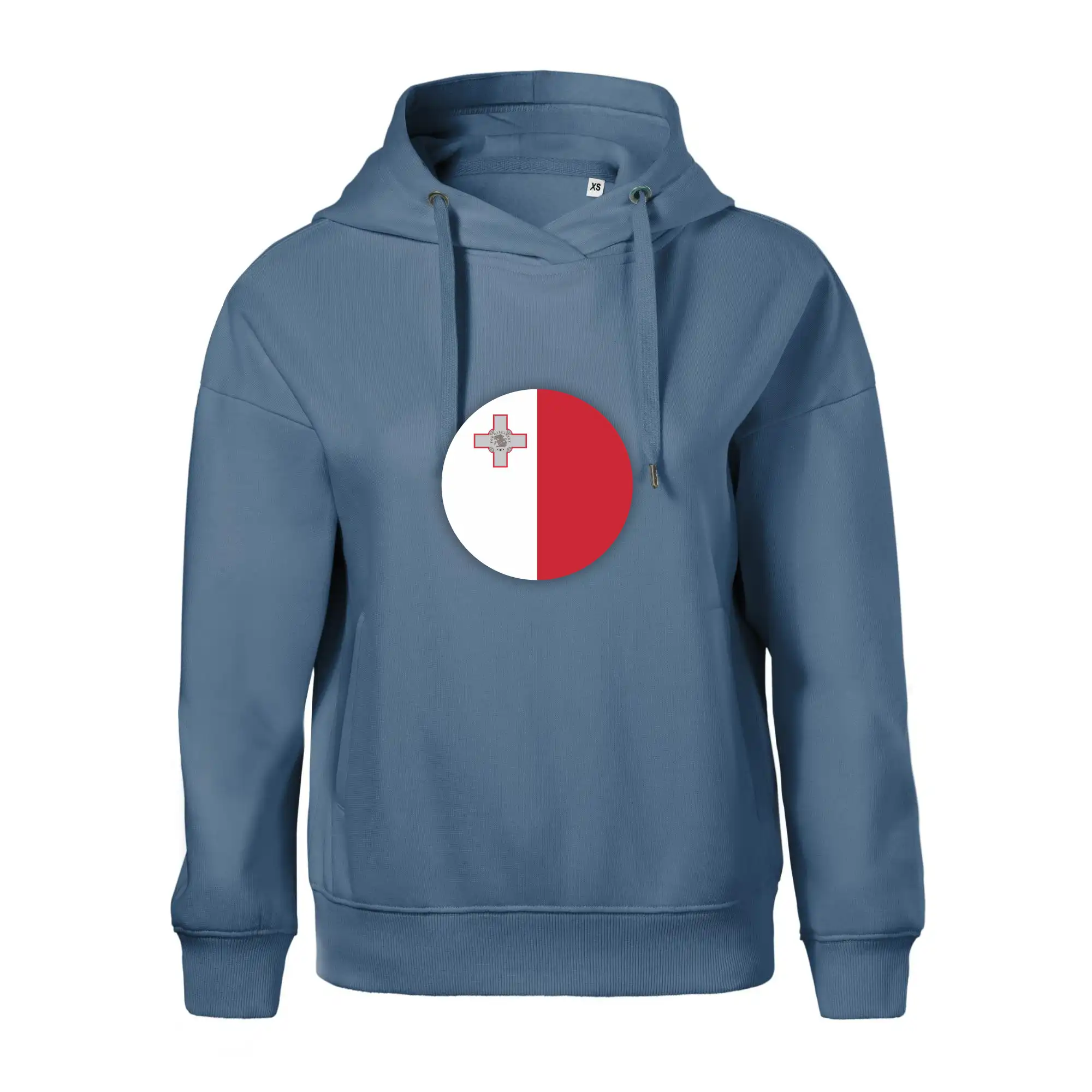 Vlajka Malta kulatá velká