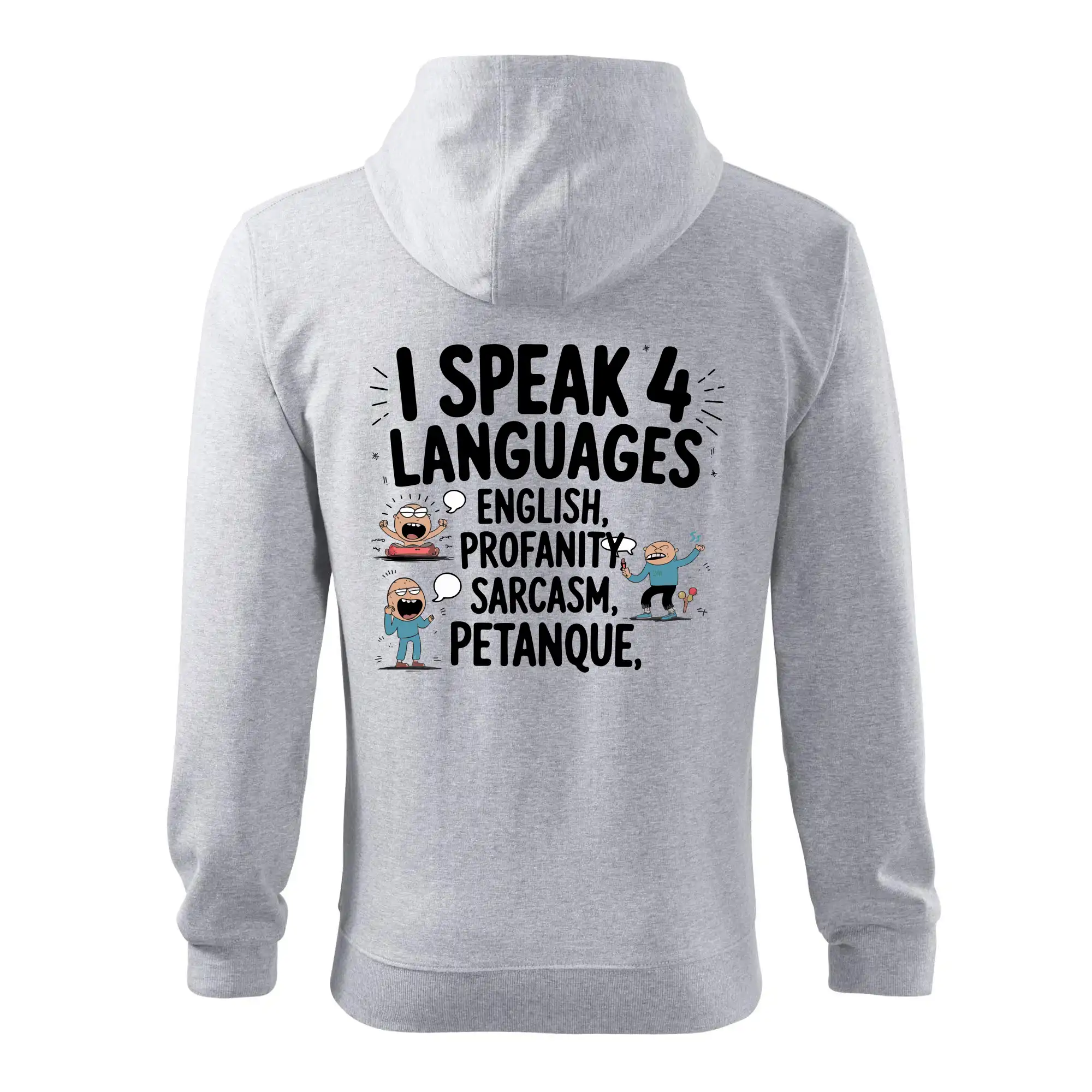 I speak 4 language - Petanque
