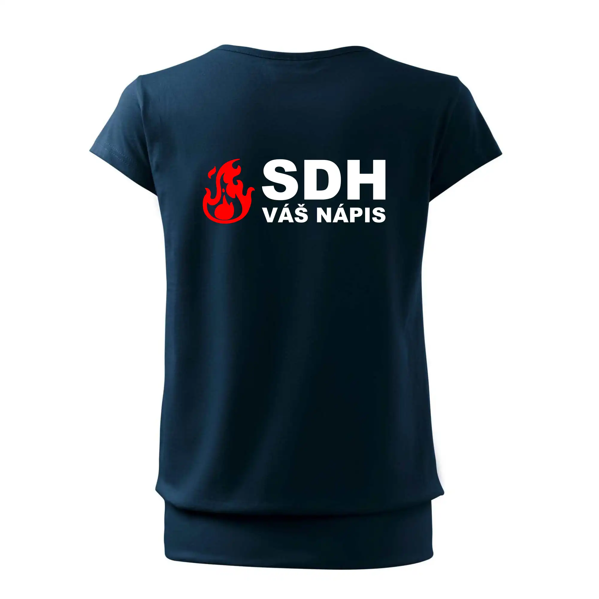 SDH nápis (oheň, název sboru - vlastní nápis)