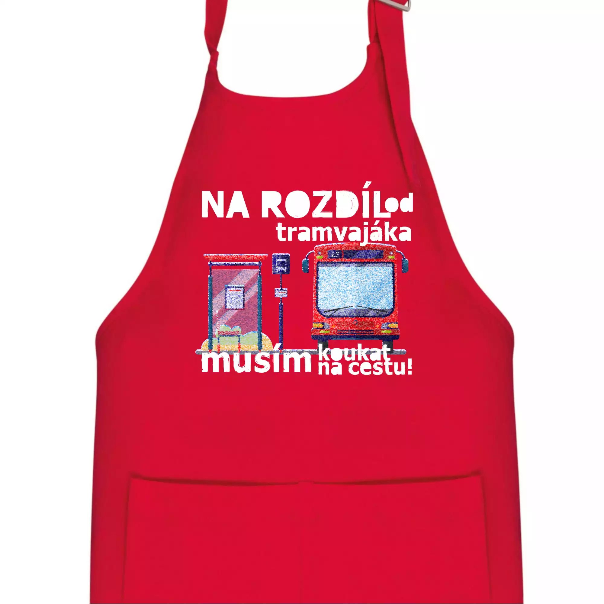 Na rozdíl od tramvajáka musím koukat na cestu