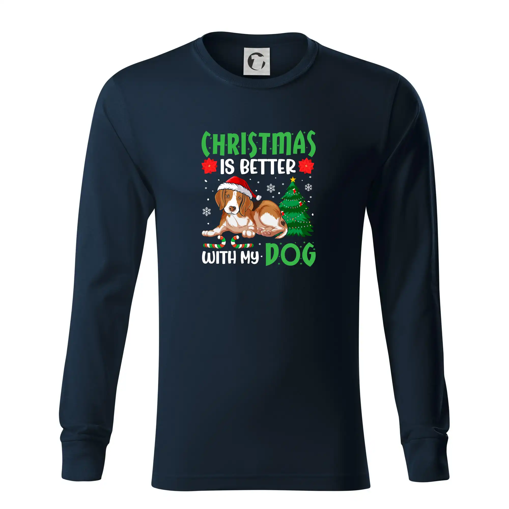 Christmas is better with my dog
