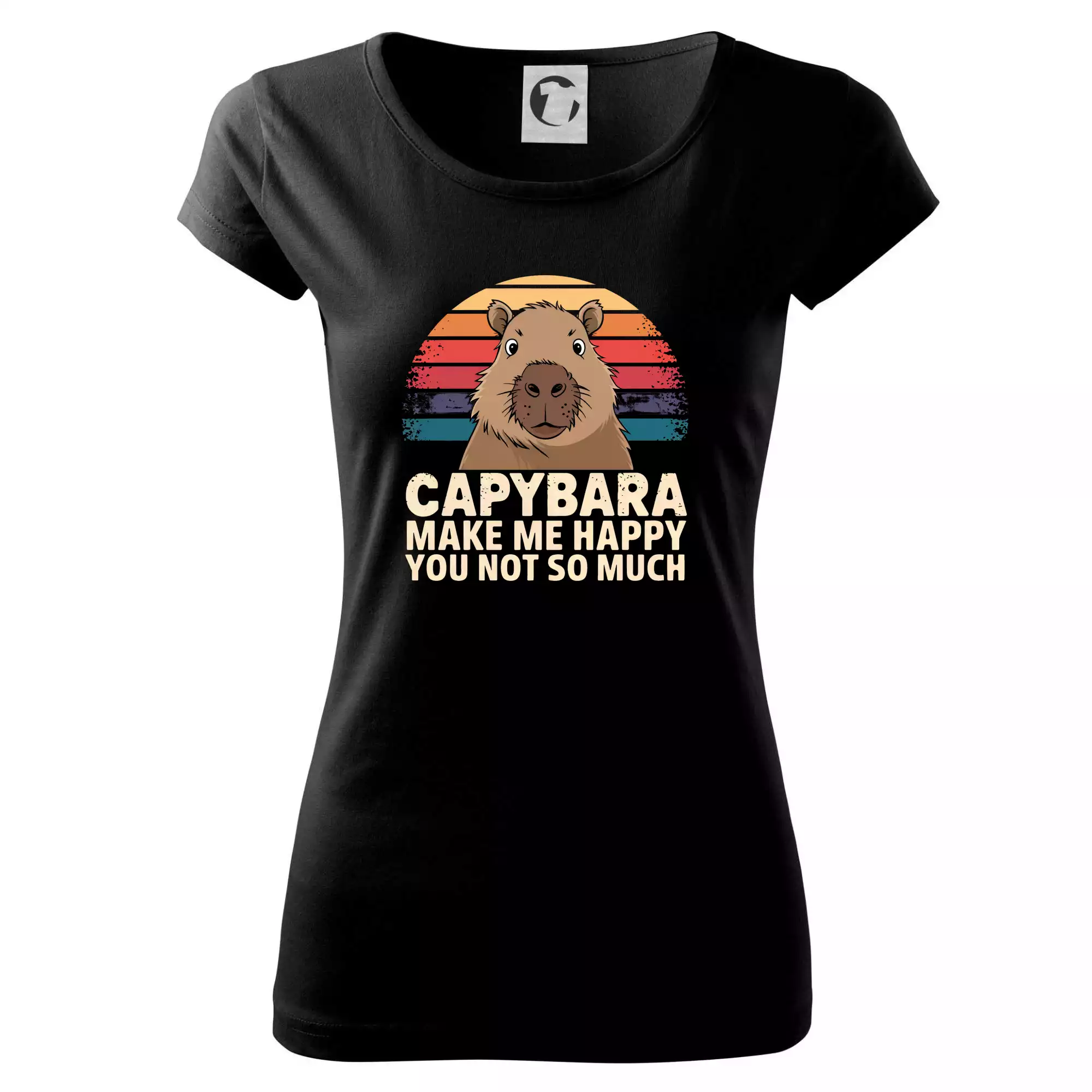 Capybara Make Me Happy You Not So Much