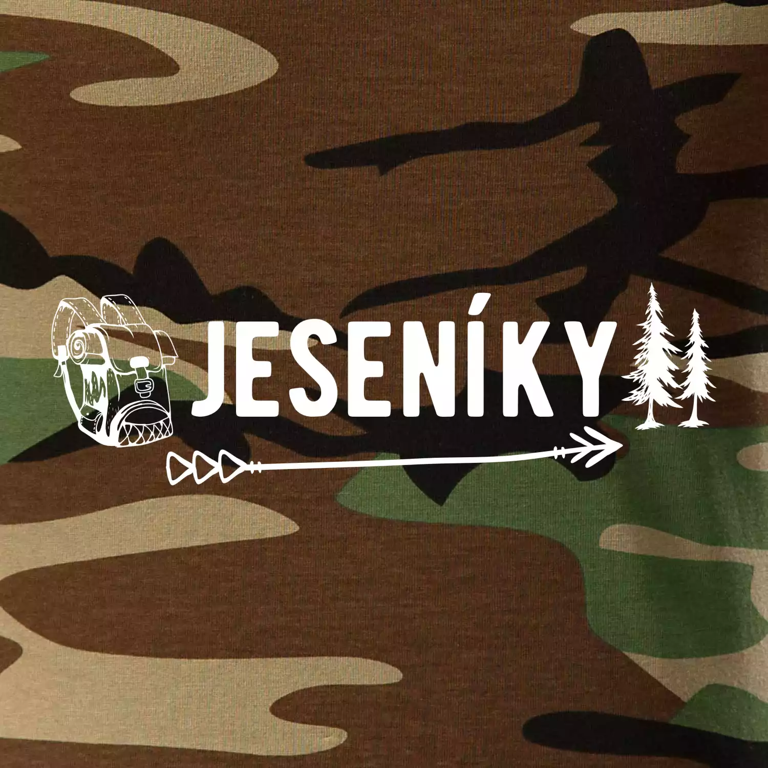 Jeseníky nápis