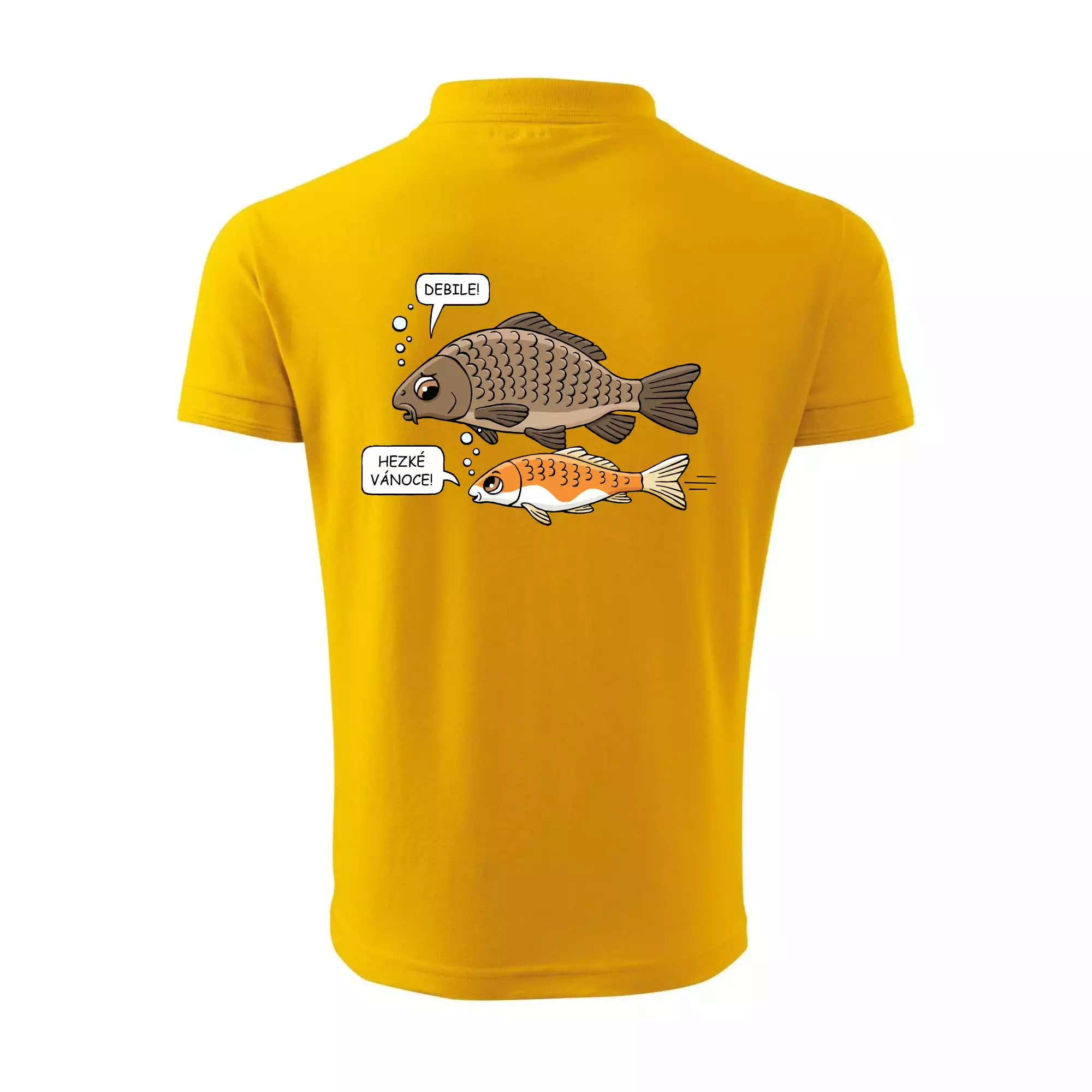 Hezké Vánoce Kapr a Koi kapr (Hana-creative)