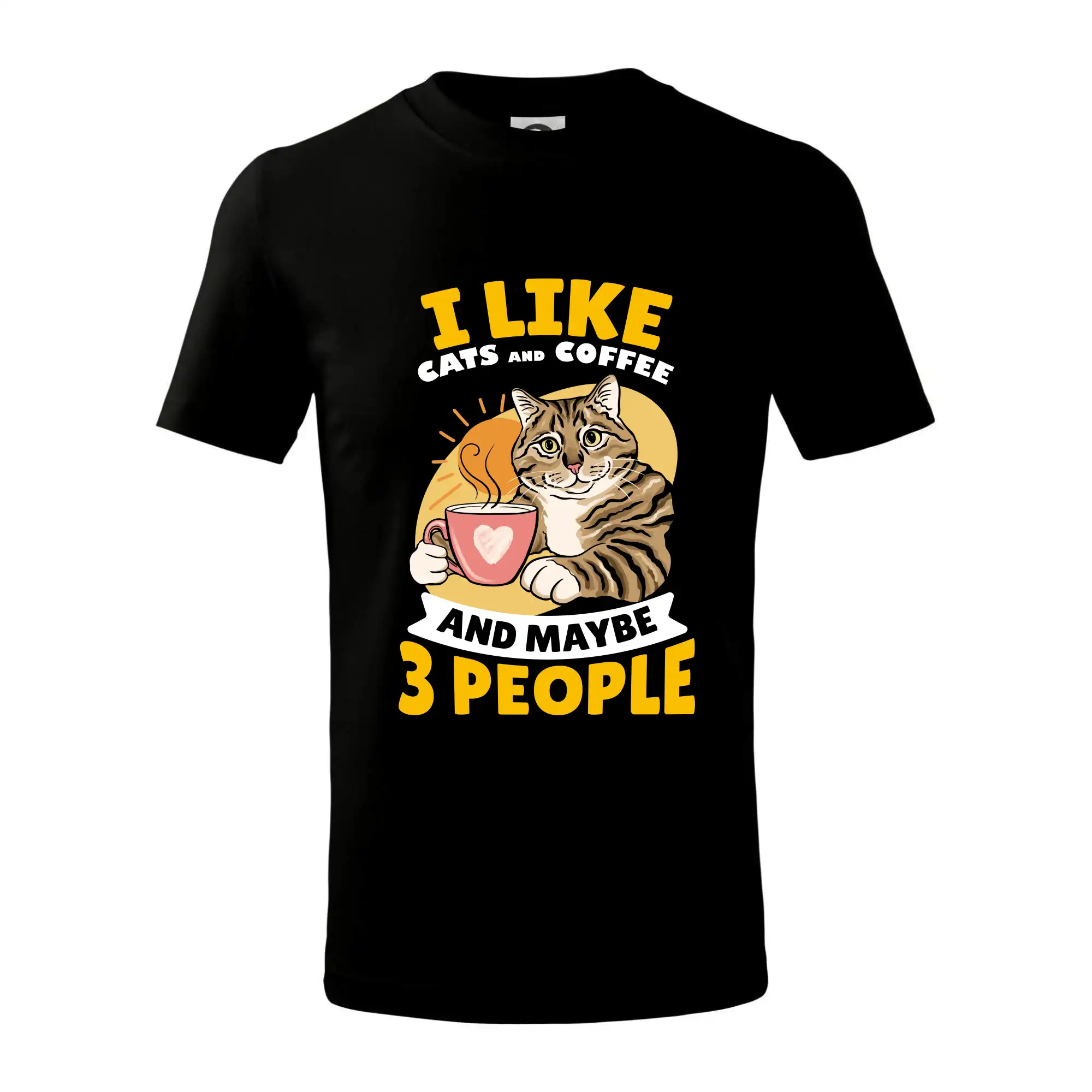 I like cats and coffee and maybe 3 people
