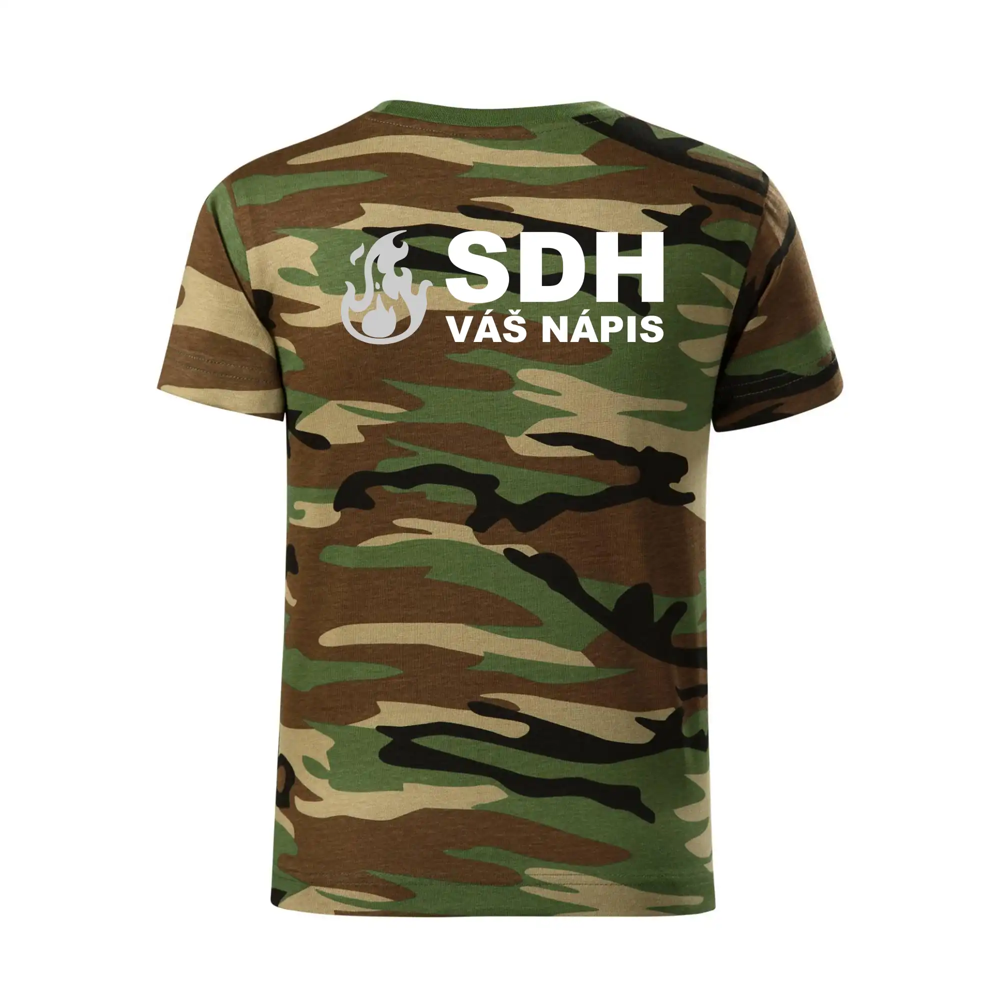SDH REFLEXNÍ nápis (oheň, firesport, název sboru - vlastní nápis)