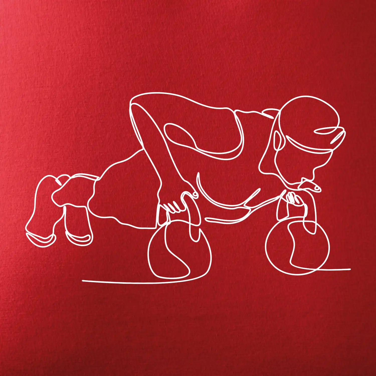 Kitebell posilování jedním tahem