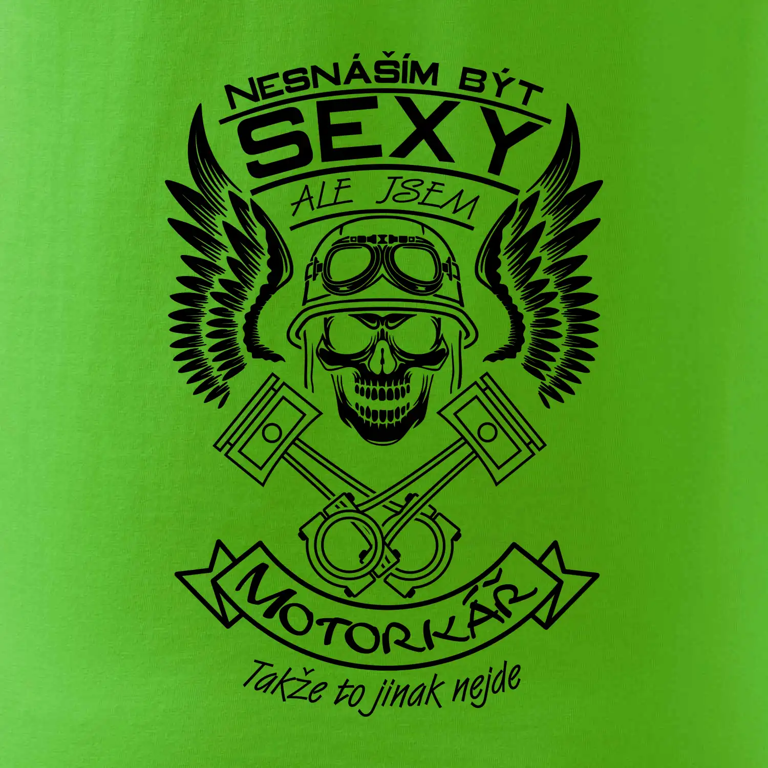 Nesnáším být sexy - motorkář