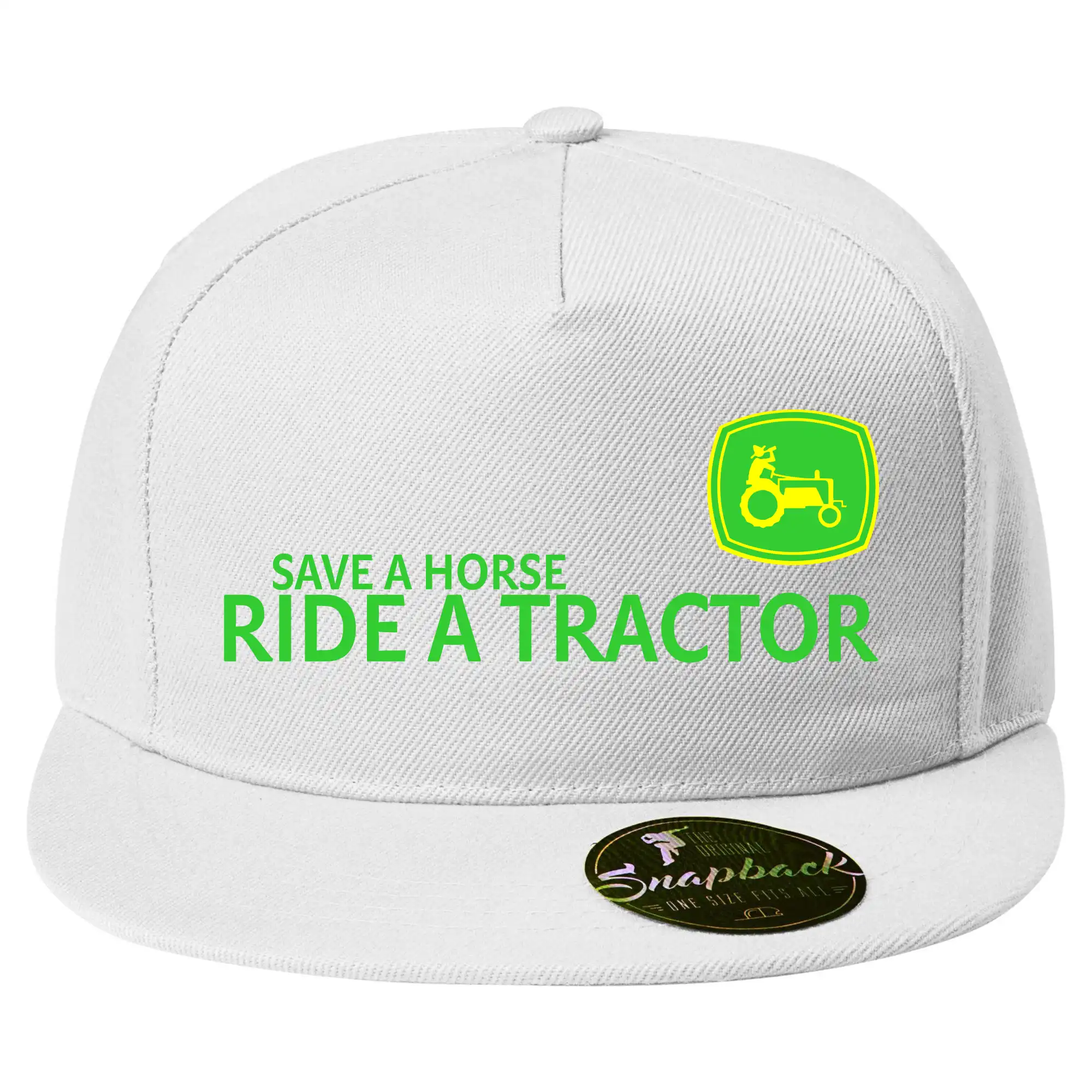 Save horse, ride tractor