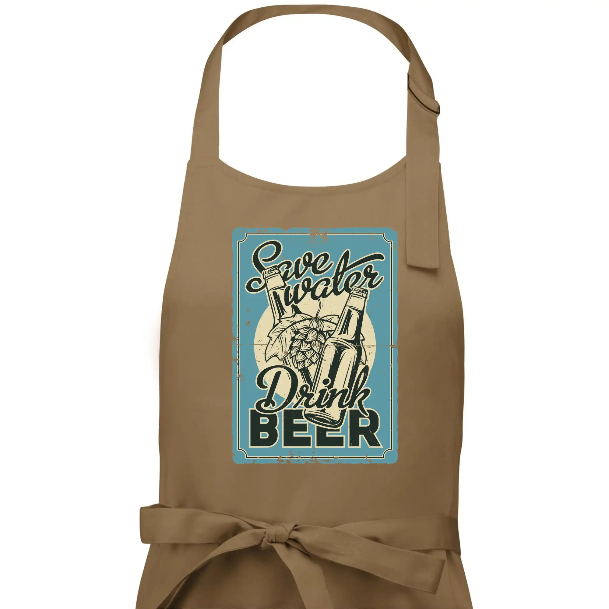 Save water drink beer poster