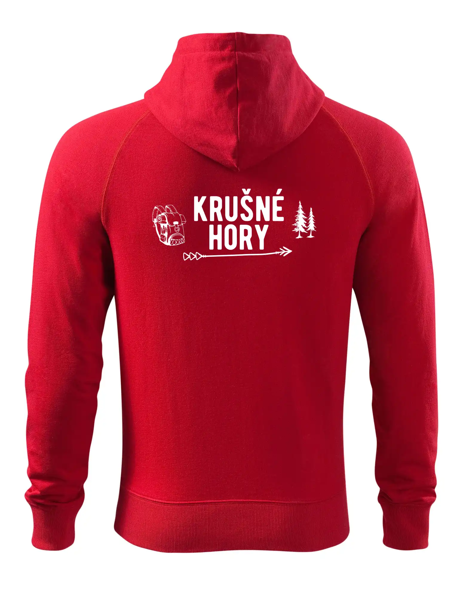 Krušné hory nápis