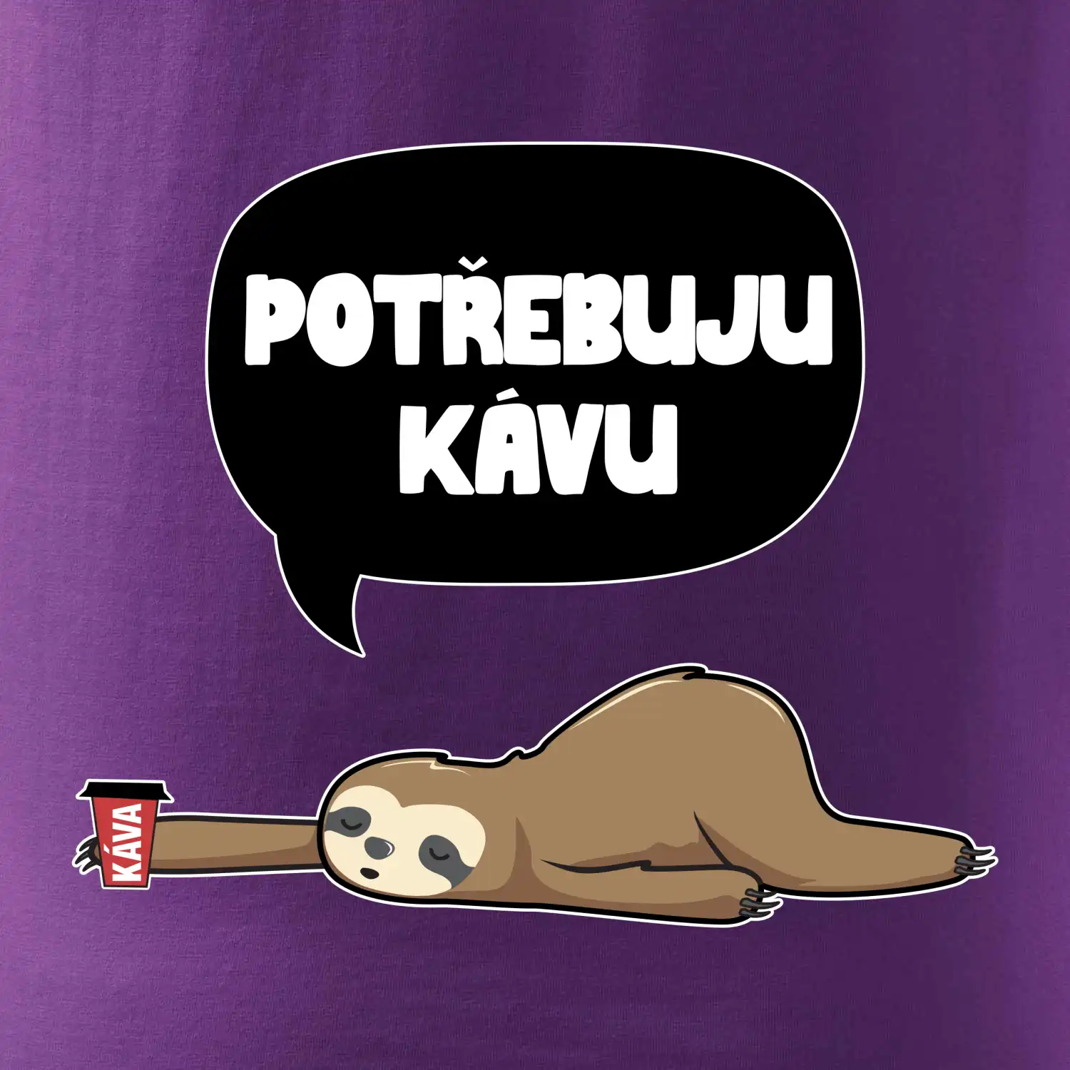 Potřebuju kávu lenochod