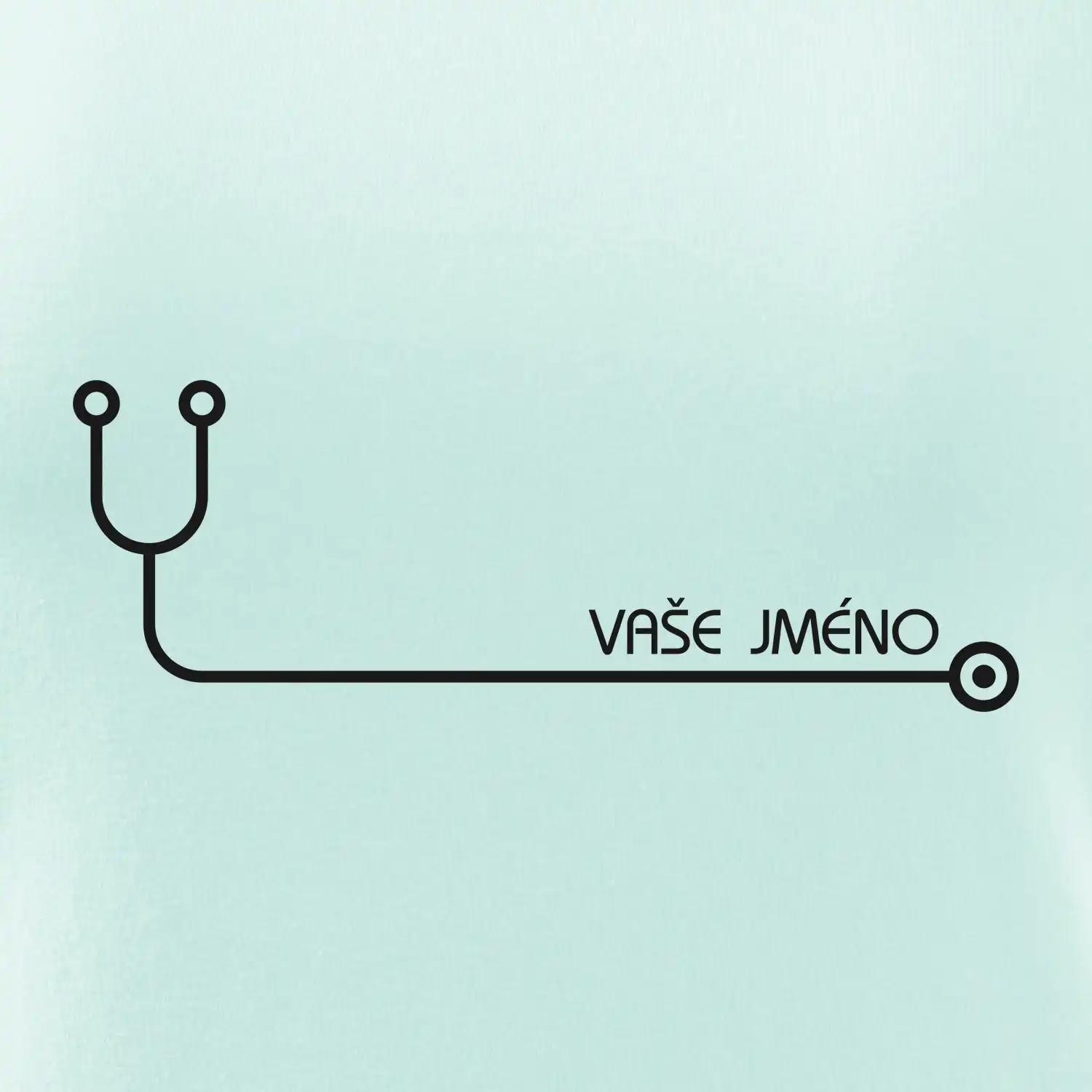 Doktor a  sestřička - stetoskop se jménem