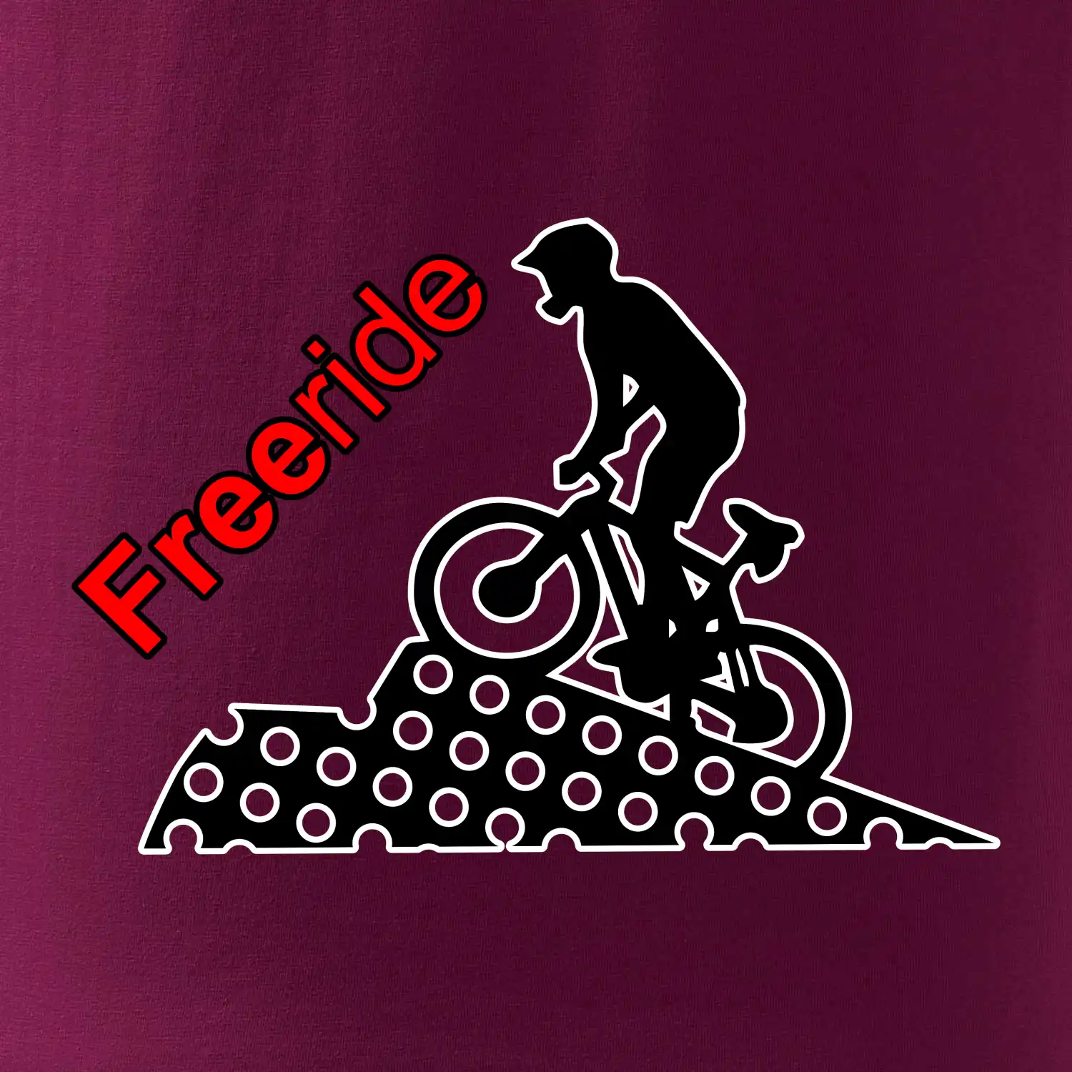 Freeride cyklista