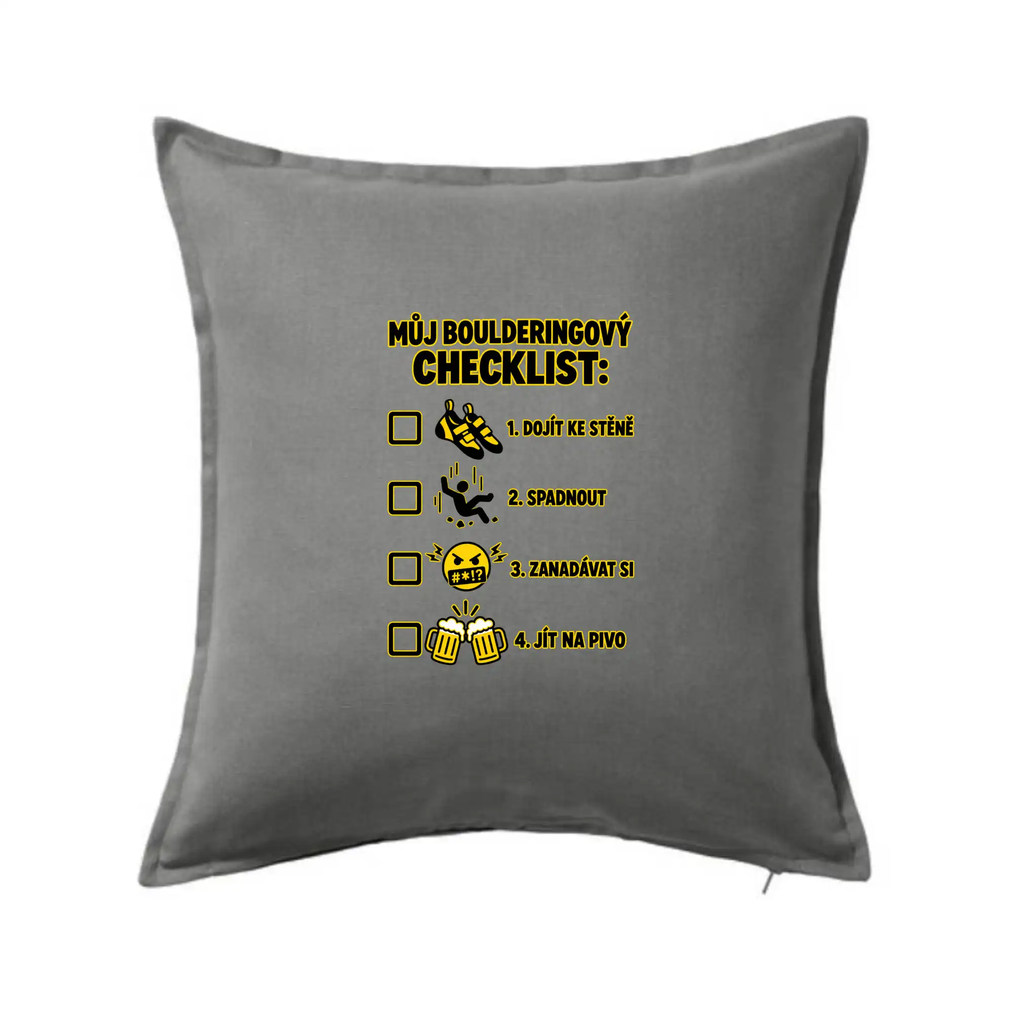 Můj boulderingový checklist