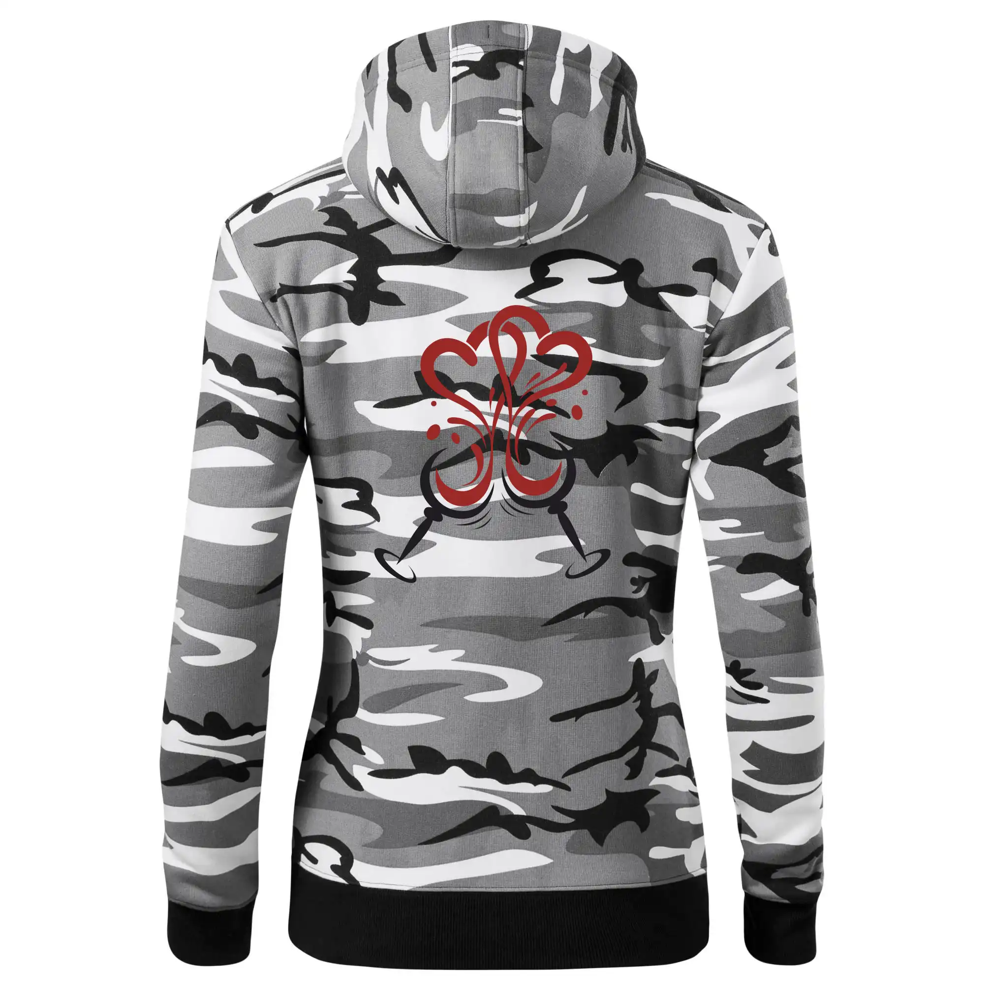 Víno je láska kulaté skleničky