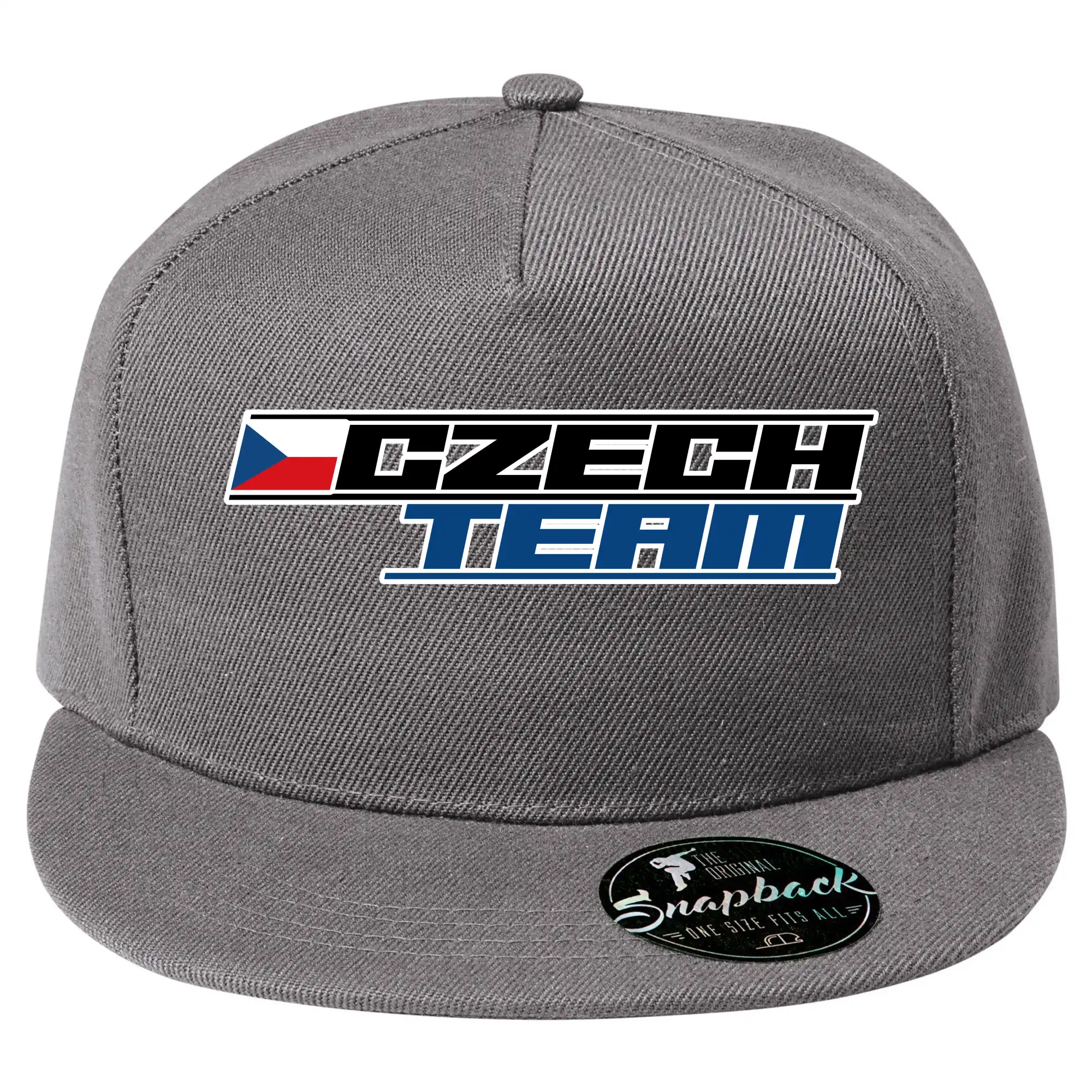 Czech team s vlajkou - Mistrovství světa v ledním hokeji 2025