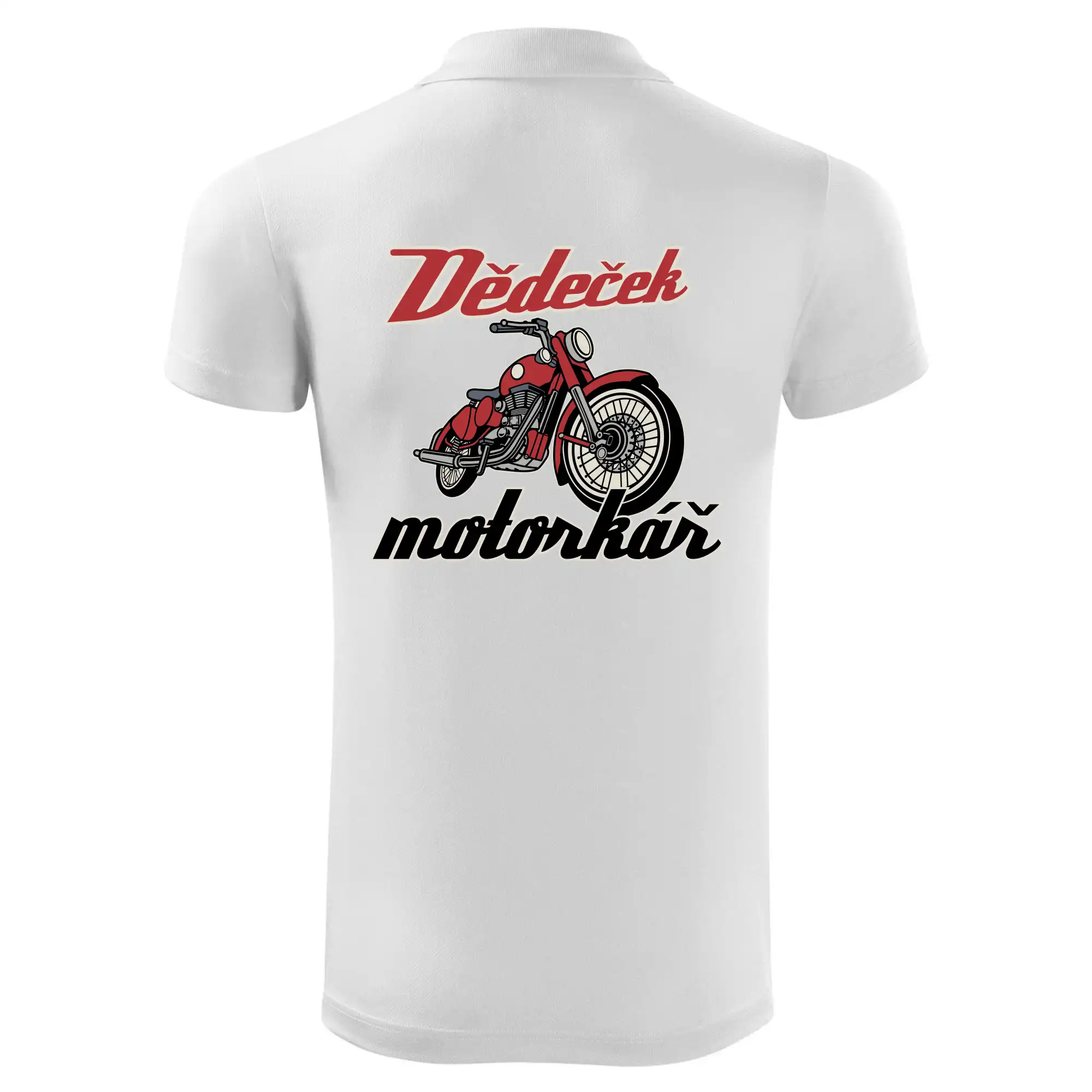 Dědeček motorkář