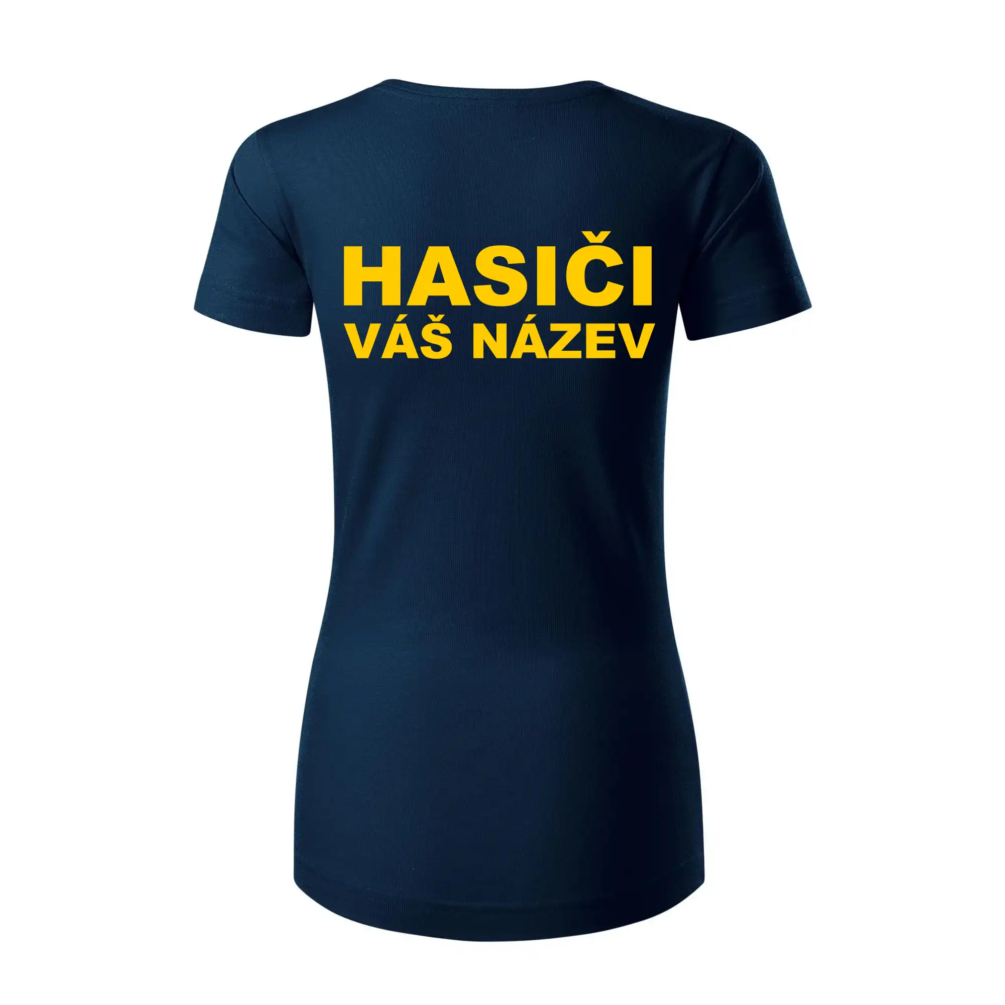 Hasiči - žlutý nápis - váš název sboru
