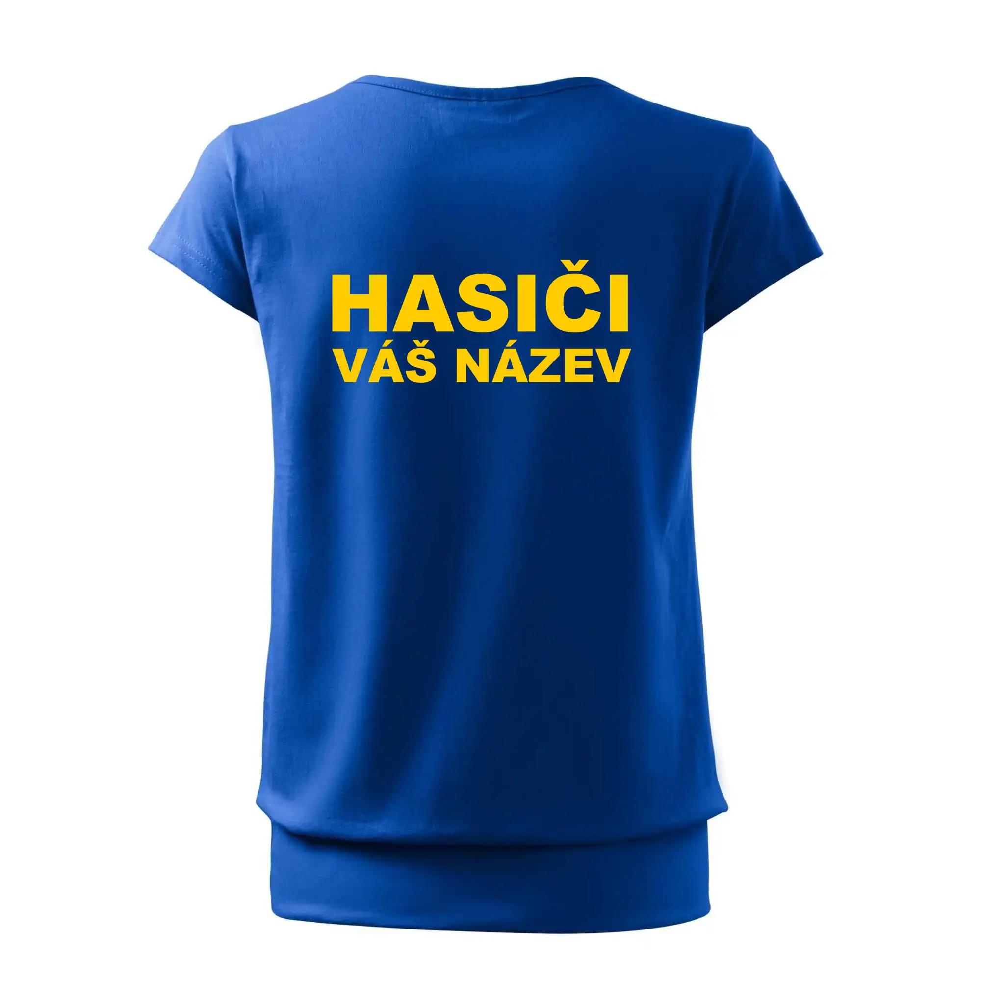 Hasiči - žlutý nápis - váš název sboru