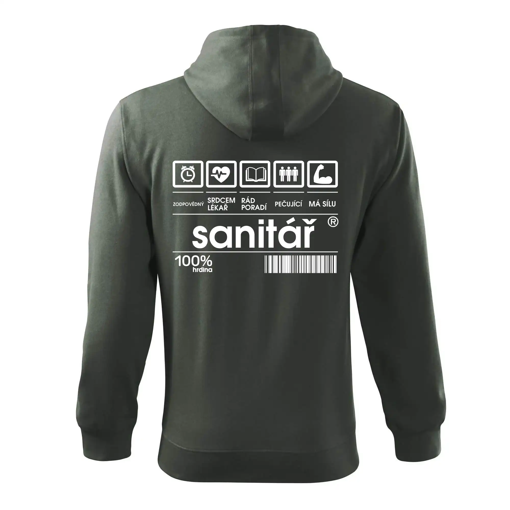 Čárový kód sanitář