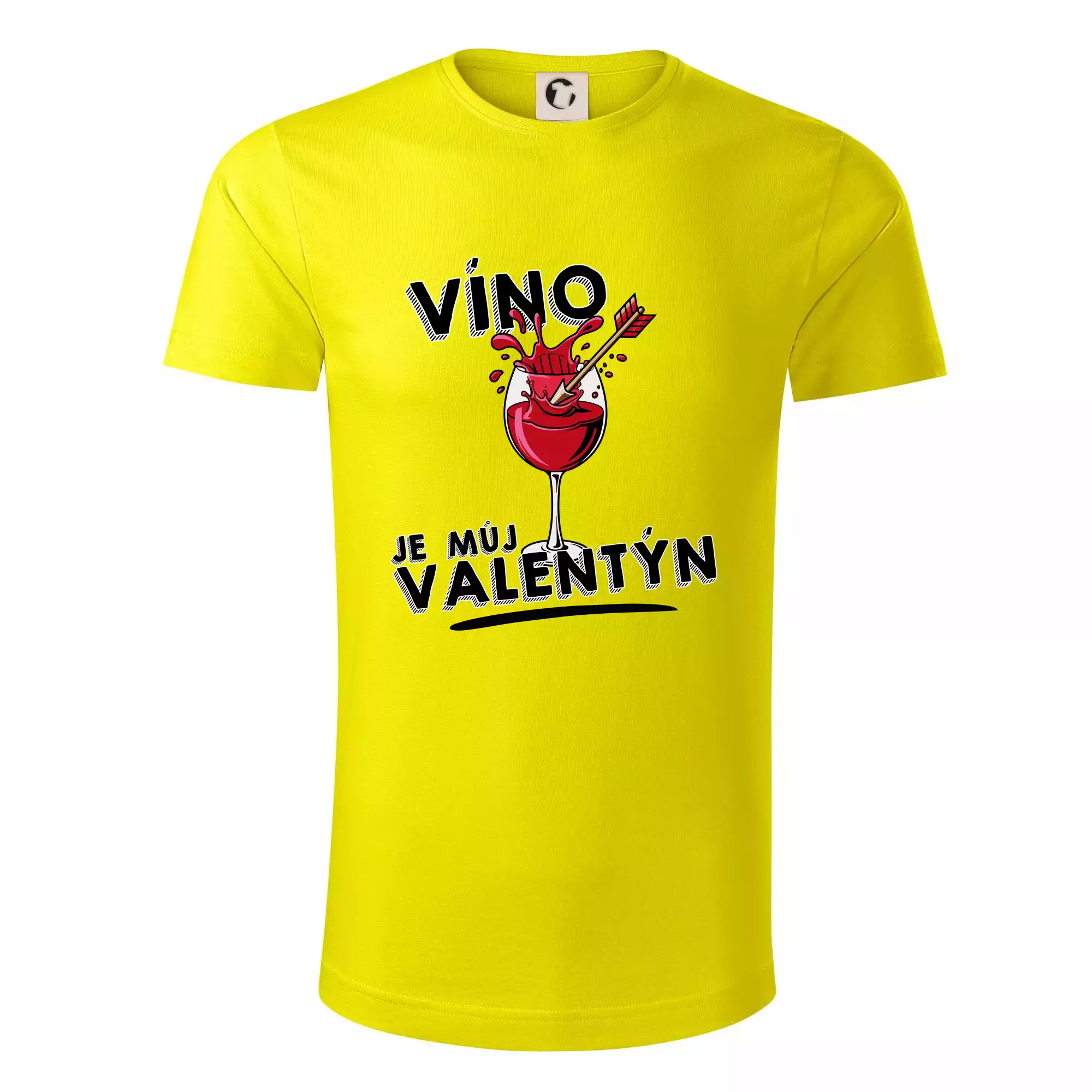 Víno je můj valentýn