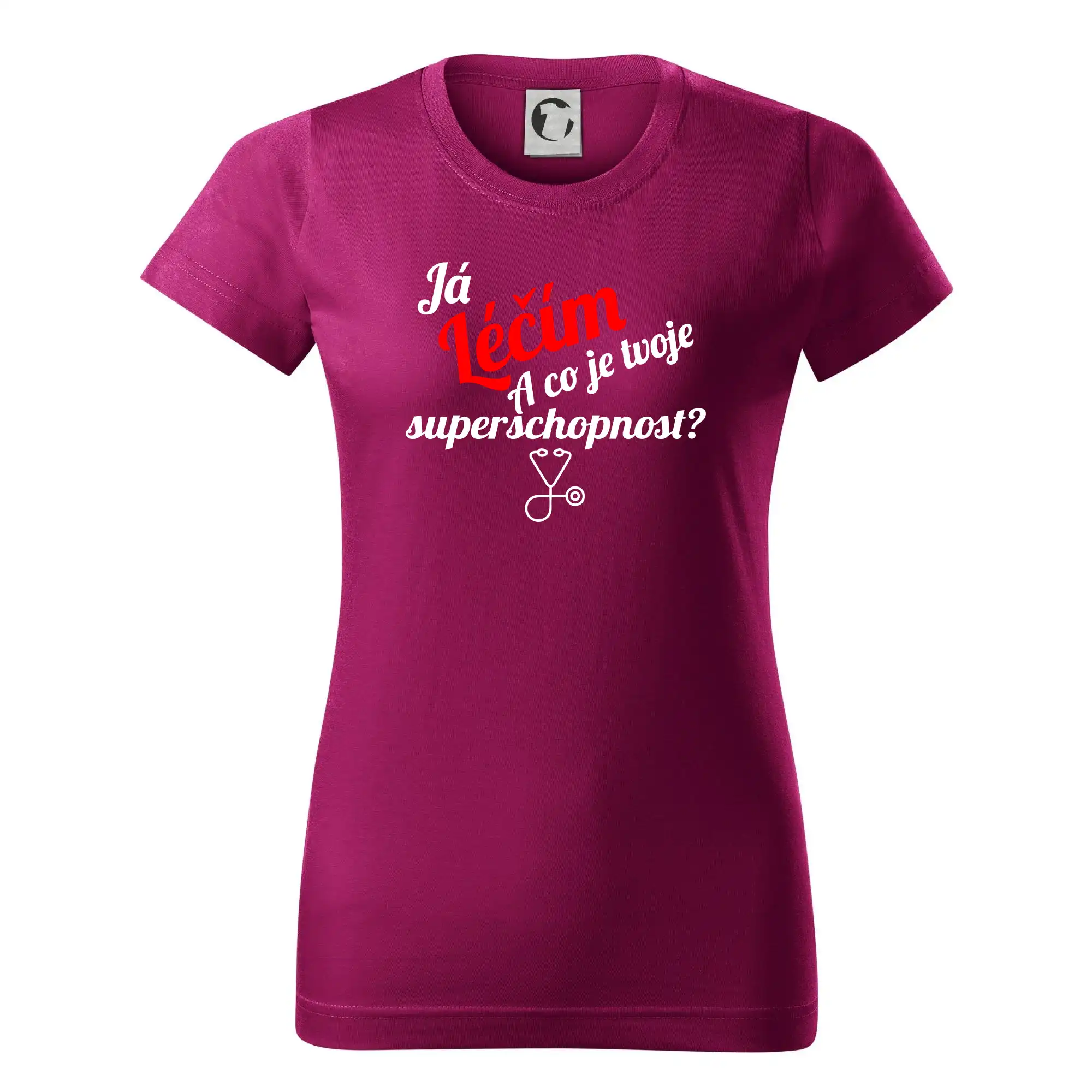 Já léčím - tvoje superschopnost? Šikmý nápis