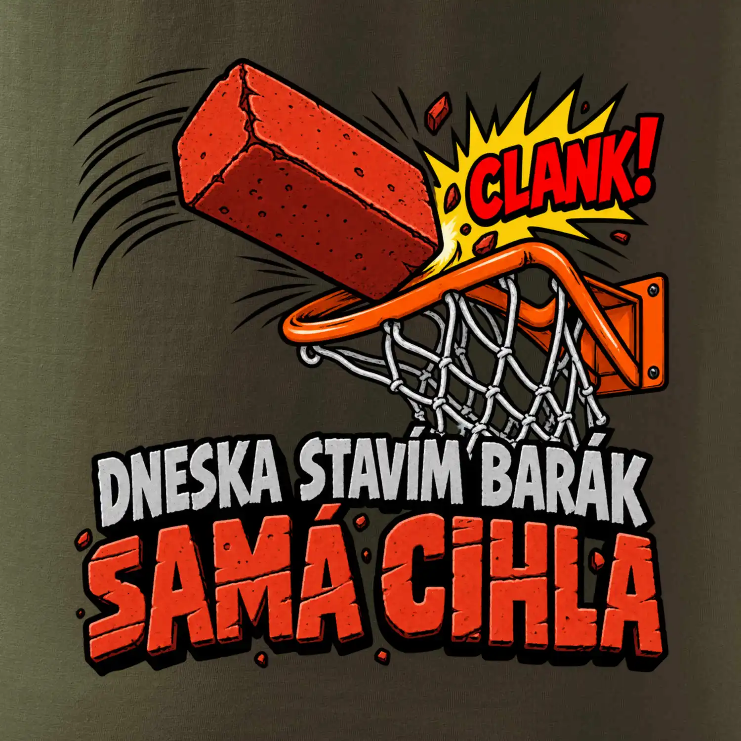 Dneska stavím barák samá cihla