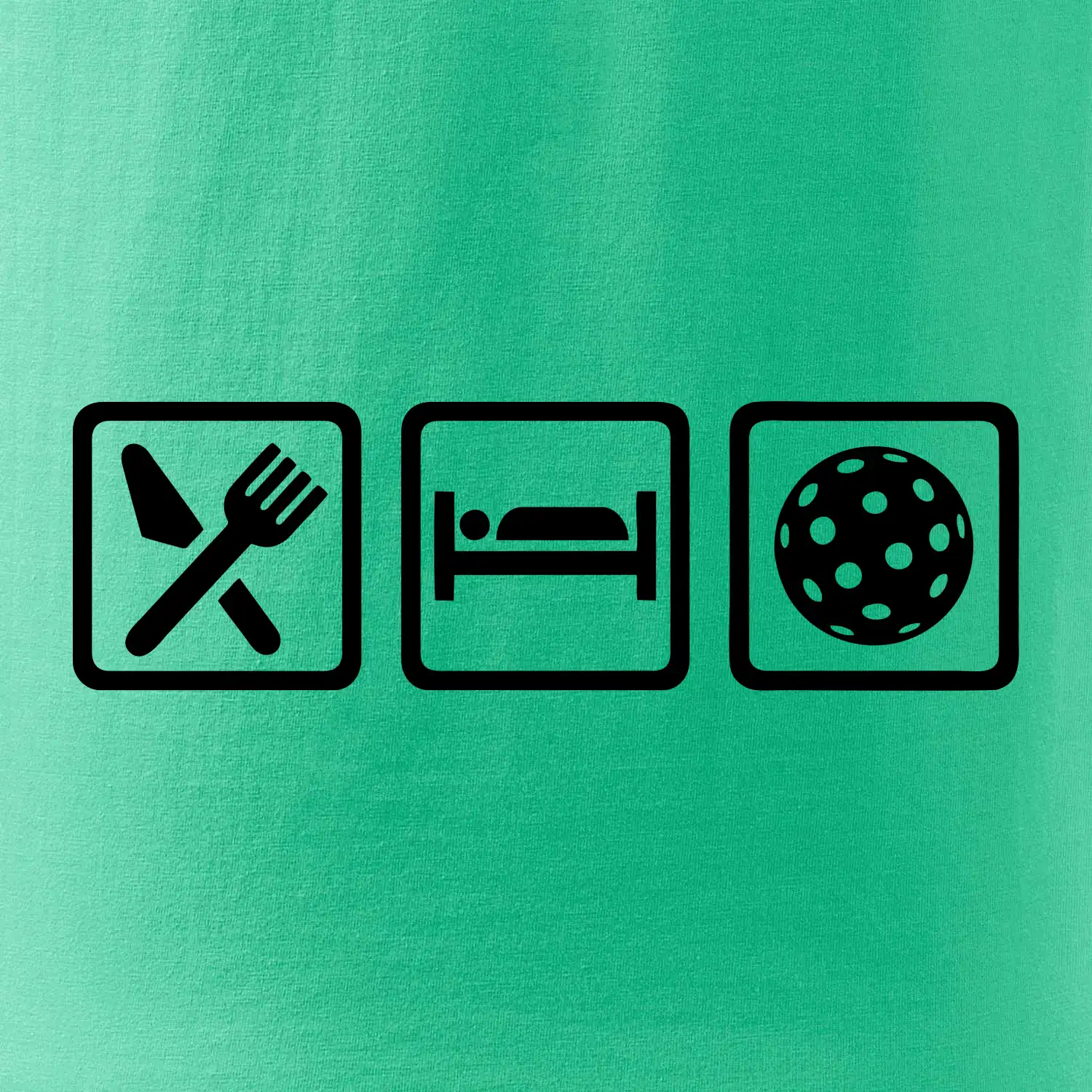 Eat sleep florbal v řadě