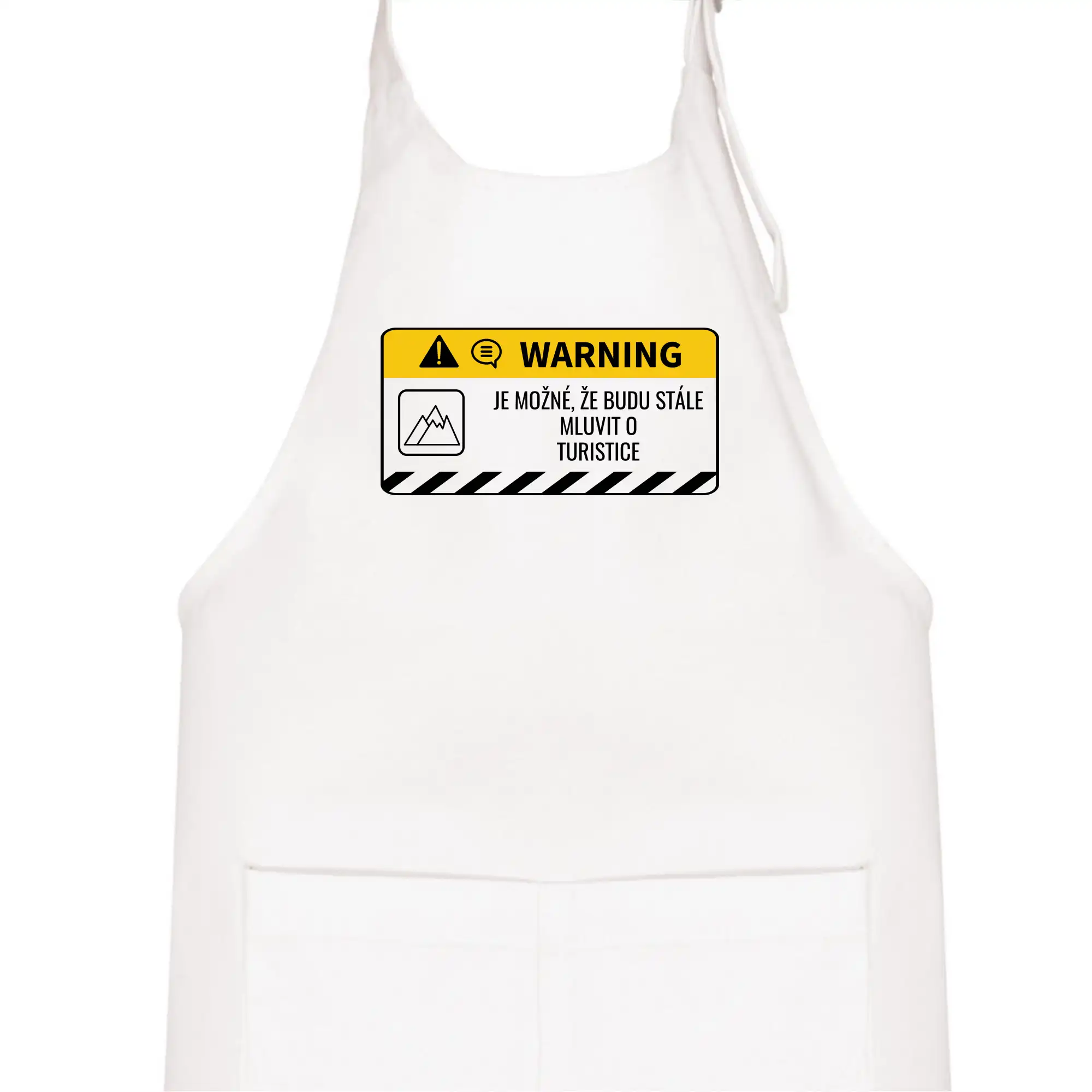 Warning mluvení - turistika