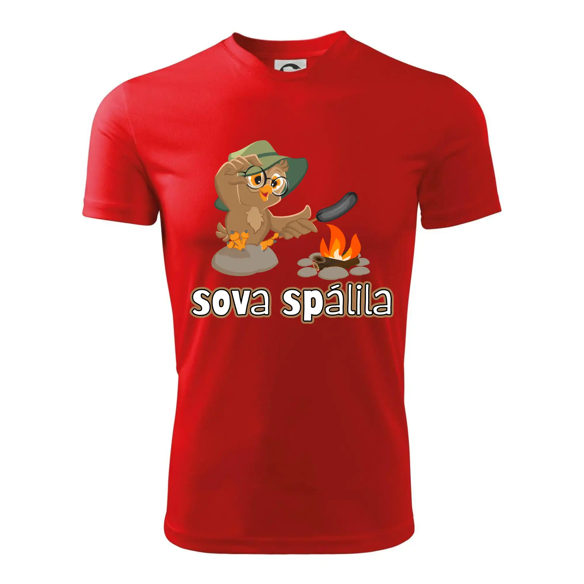 Sova spálila