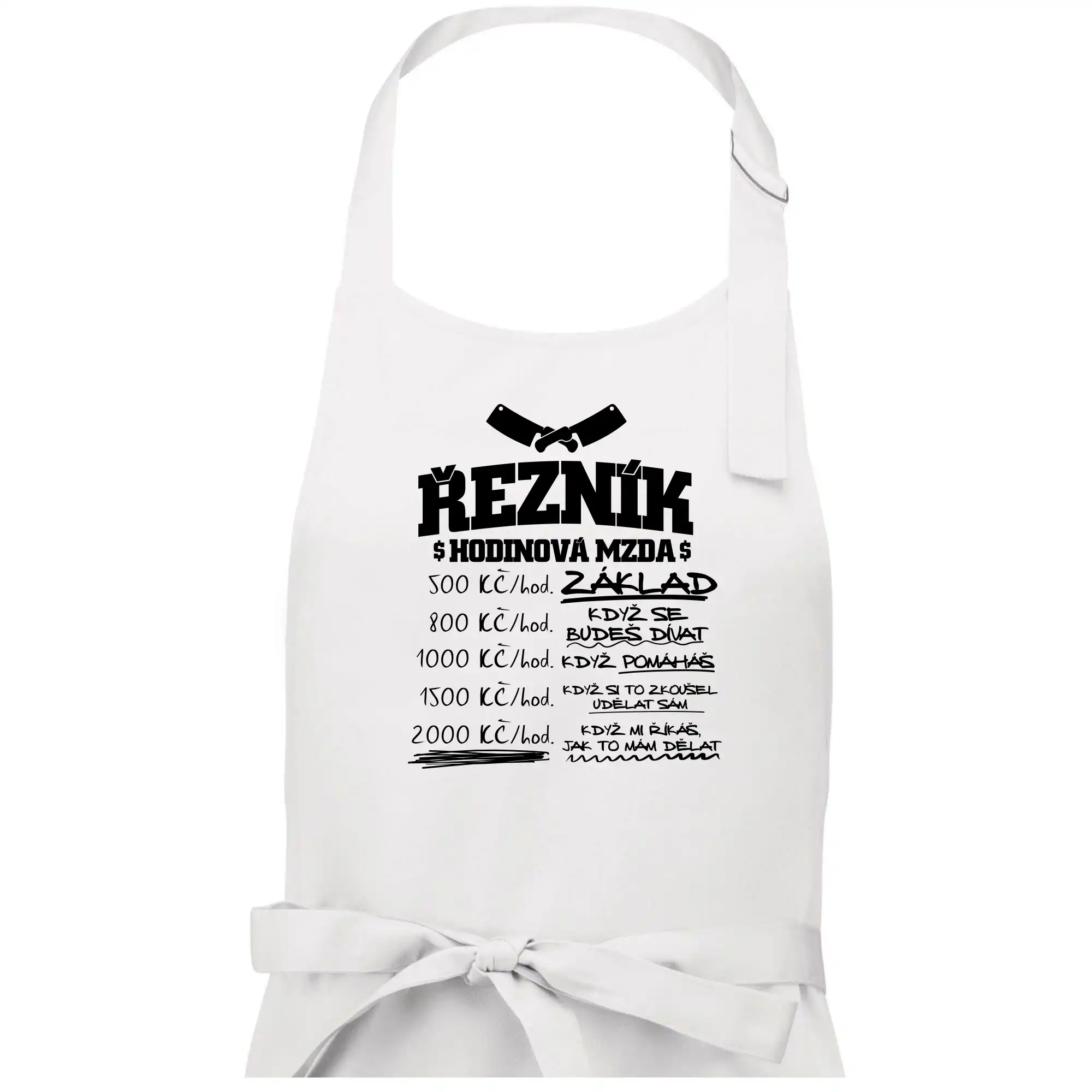 Hodinová mzda řezník