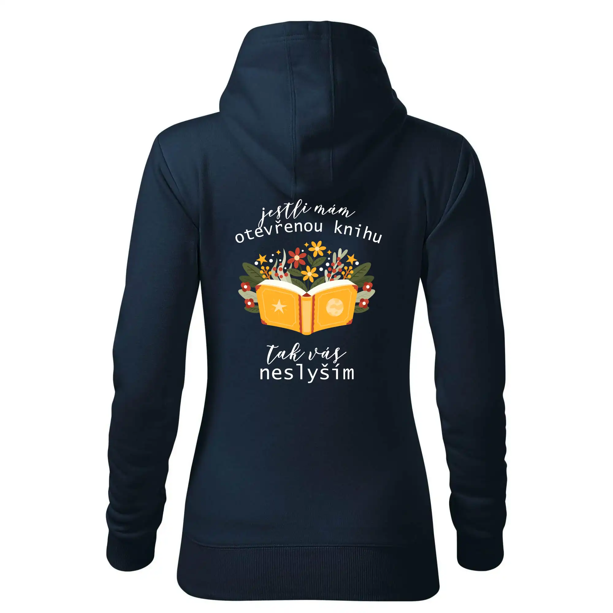 Jestli mám otevřenou knihu, tak vás neslyším