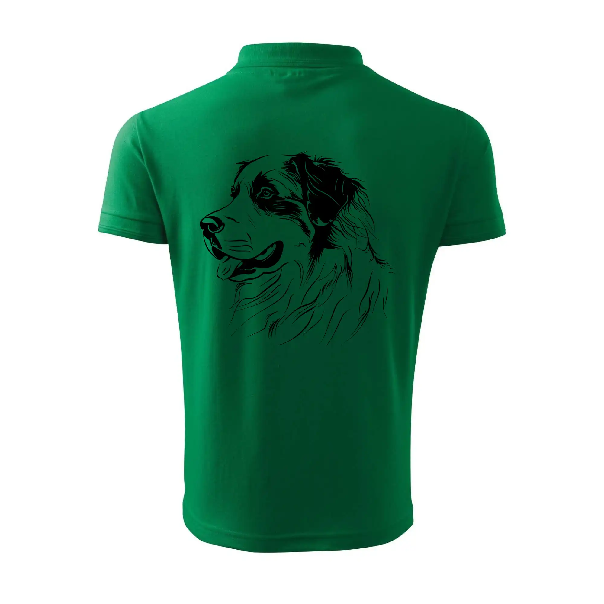 Bernský salašnický pes černá kresba