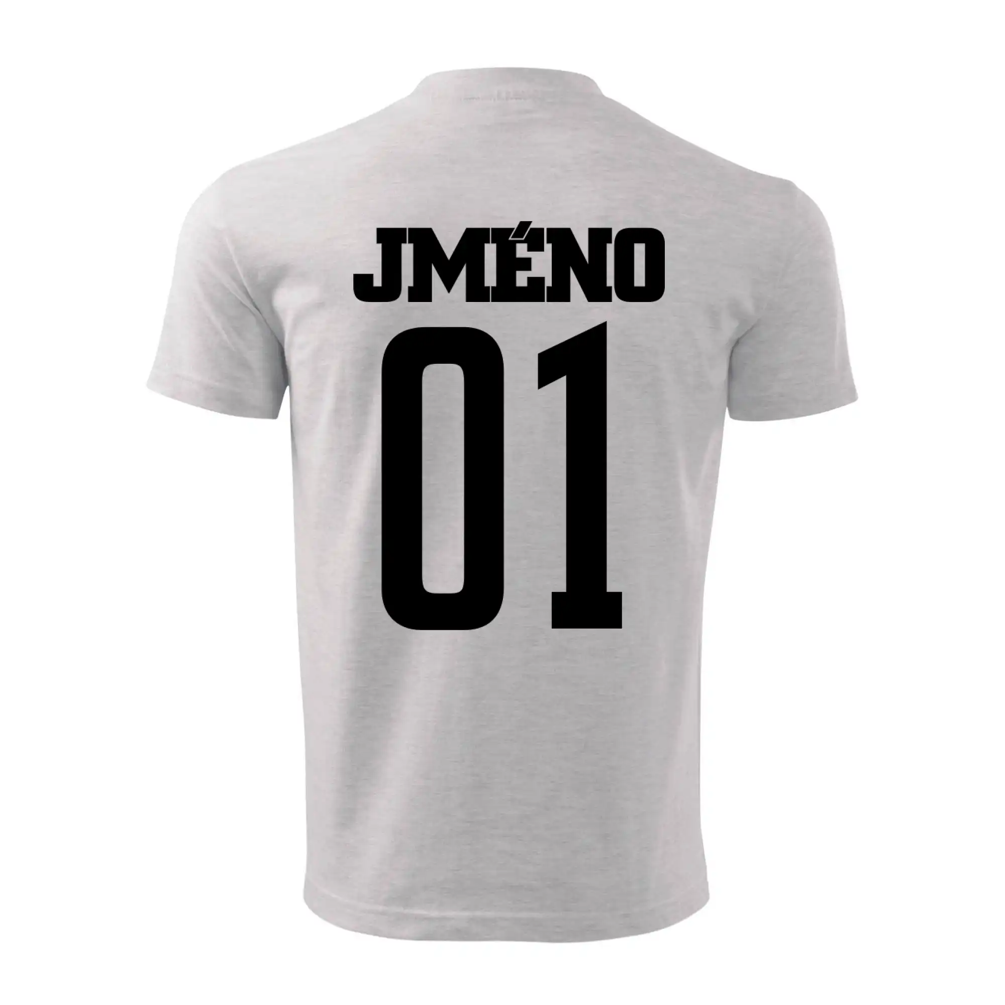 Fotbalový dres - vlastní jméno a číslo